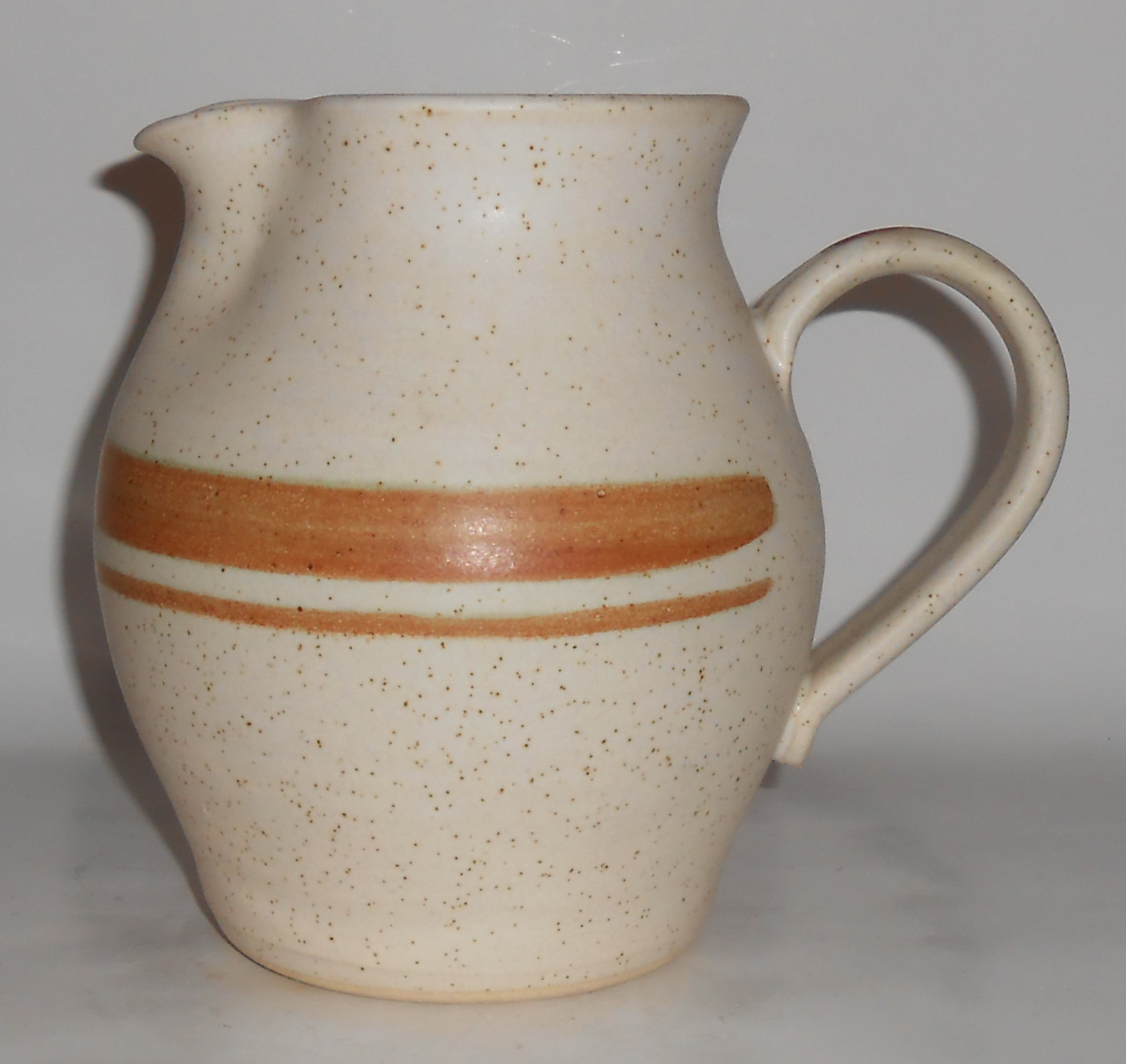 Bennett Welsh Studio Pottery Handmade Decorated Pitcher