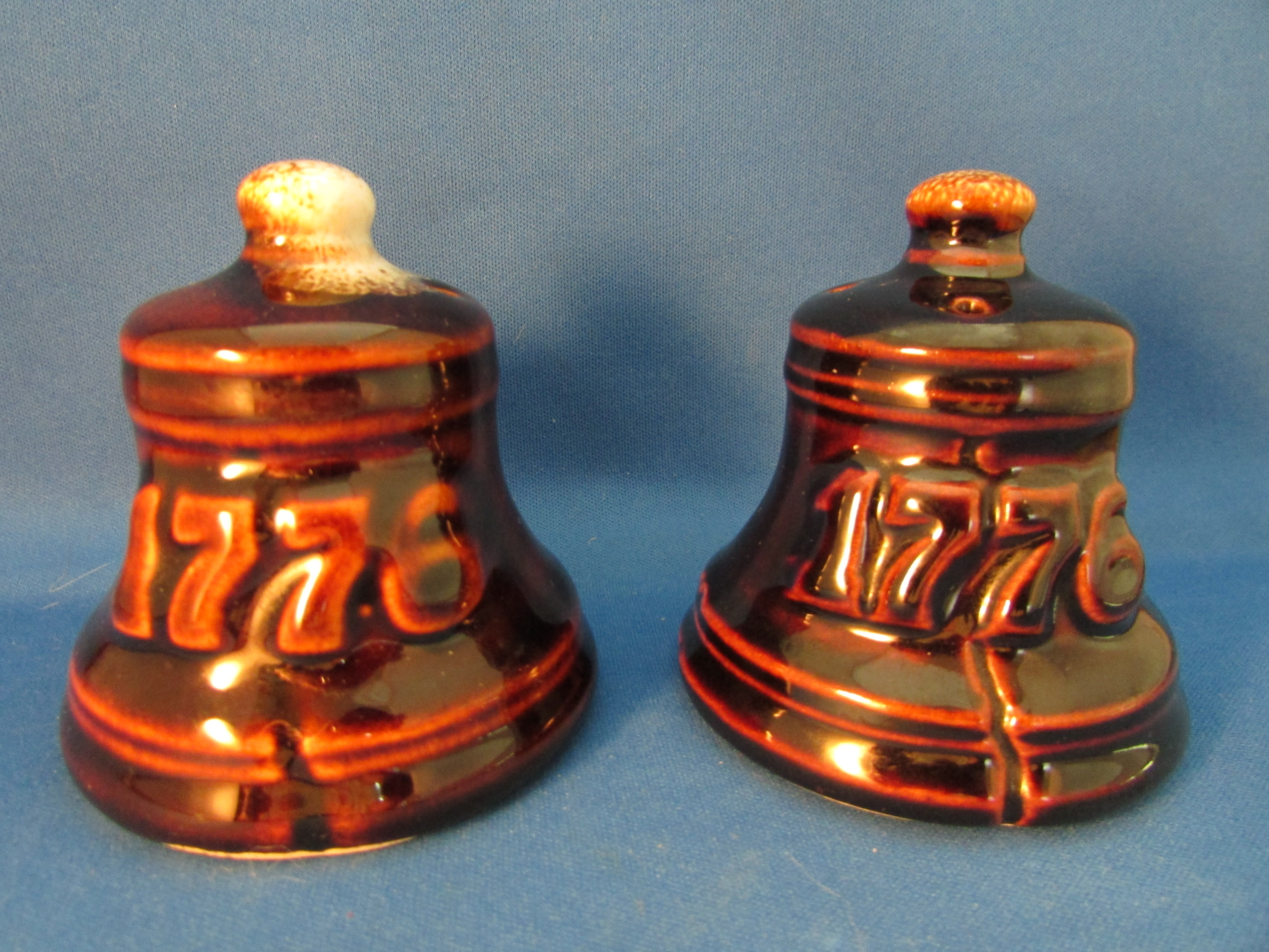 1776 Bell Salt and Pepper Shakers from Pfalzgraff
