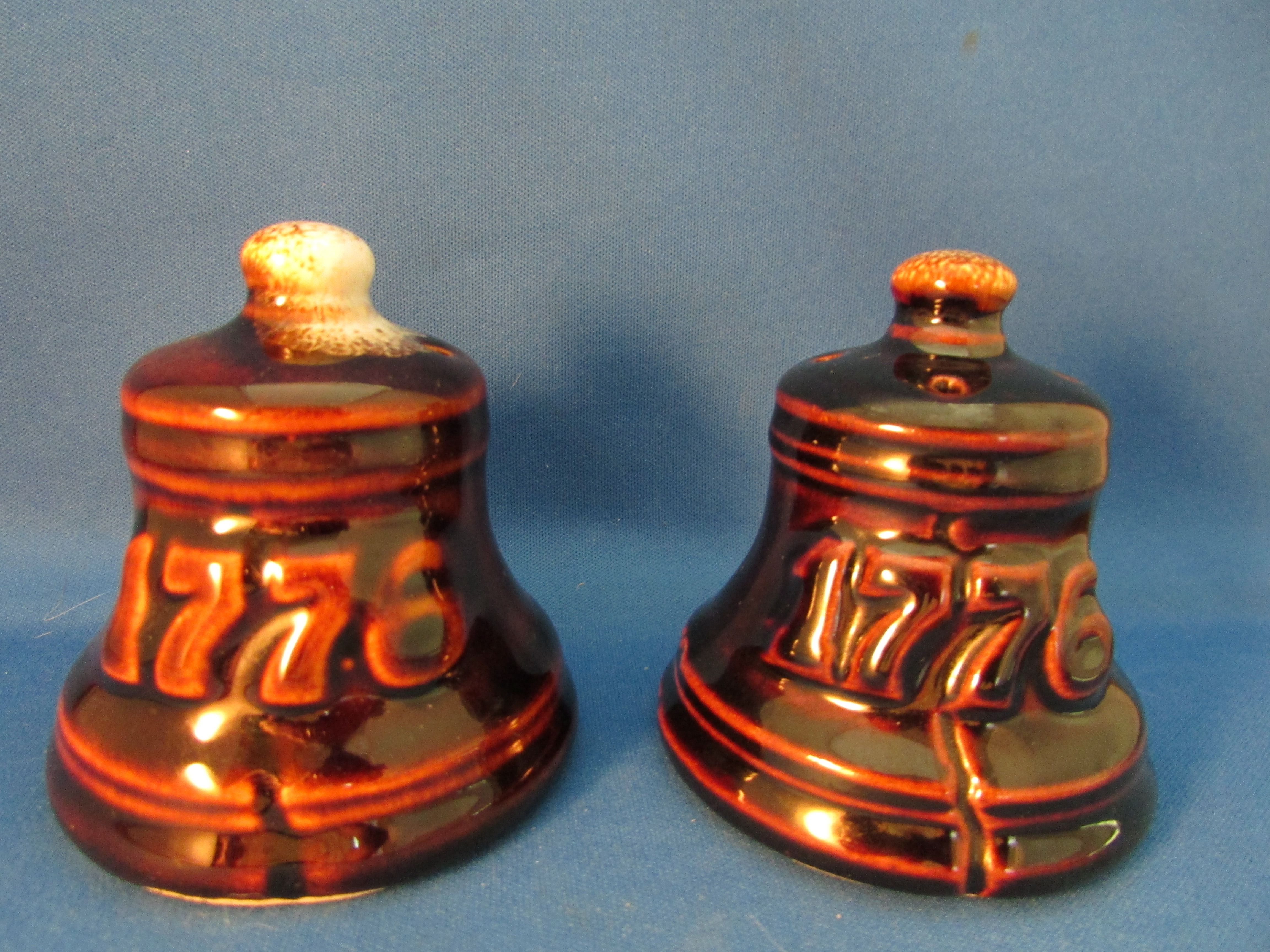 1776 Bell Salt and Pepper Shakers from Pfalzgraff