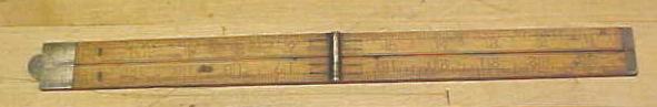 Stanley No. 61 Carpenters Rule 2 Foot 4 Fold
