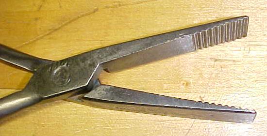 Schul-Sons Duck Bill 10 inch Pliers Leather & Canvas