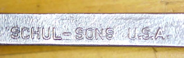 Schul-Sons Duck Bill 10 inch Pliers Leather & Canvas