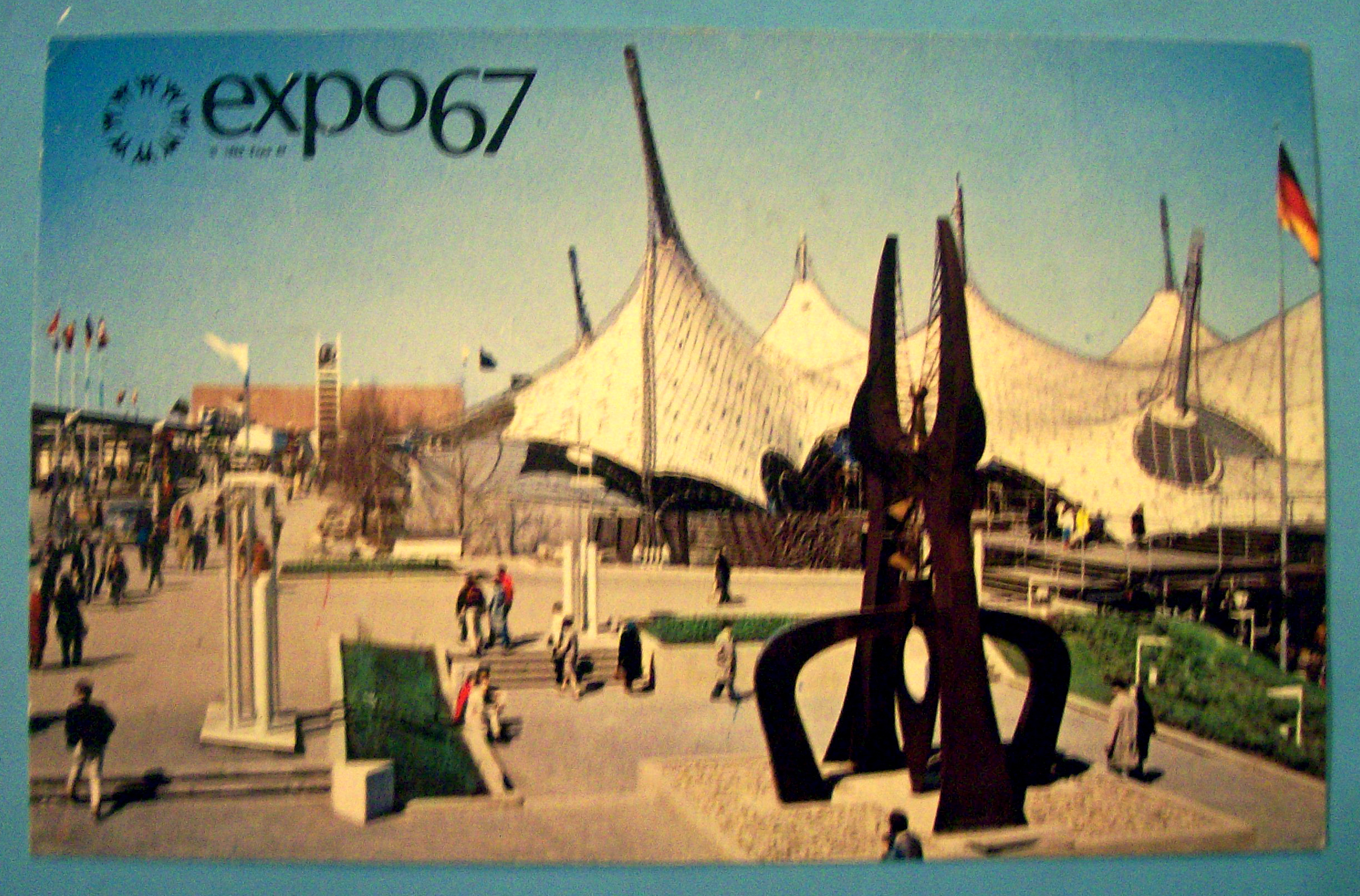 Pavilion Of Federal Republic Of Germany Postcard