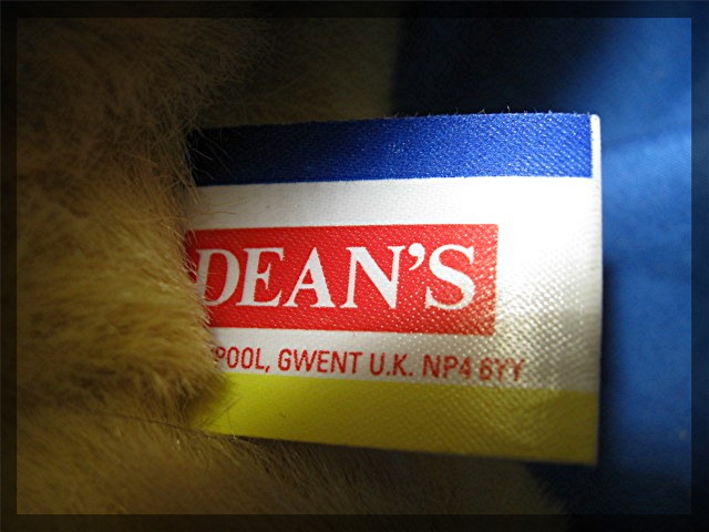 Dean's fully jointed Teddy bear with growler