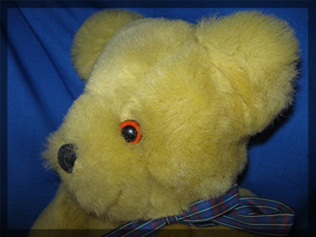 Dean's fully jointed Teddy bear with growler