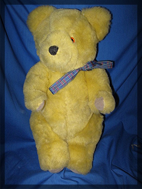 Dean's fully jointed Teddy bear with growler