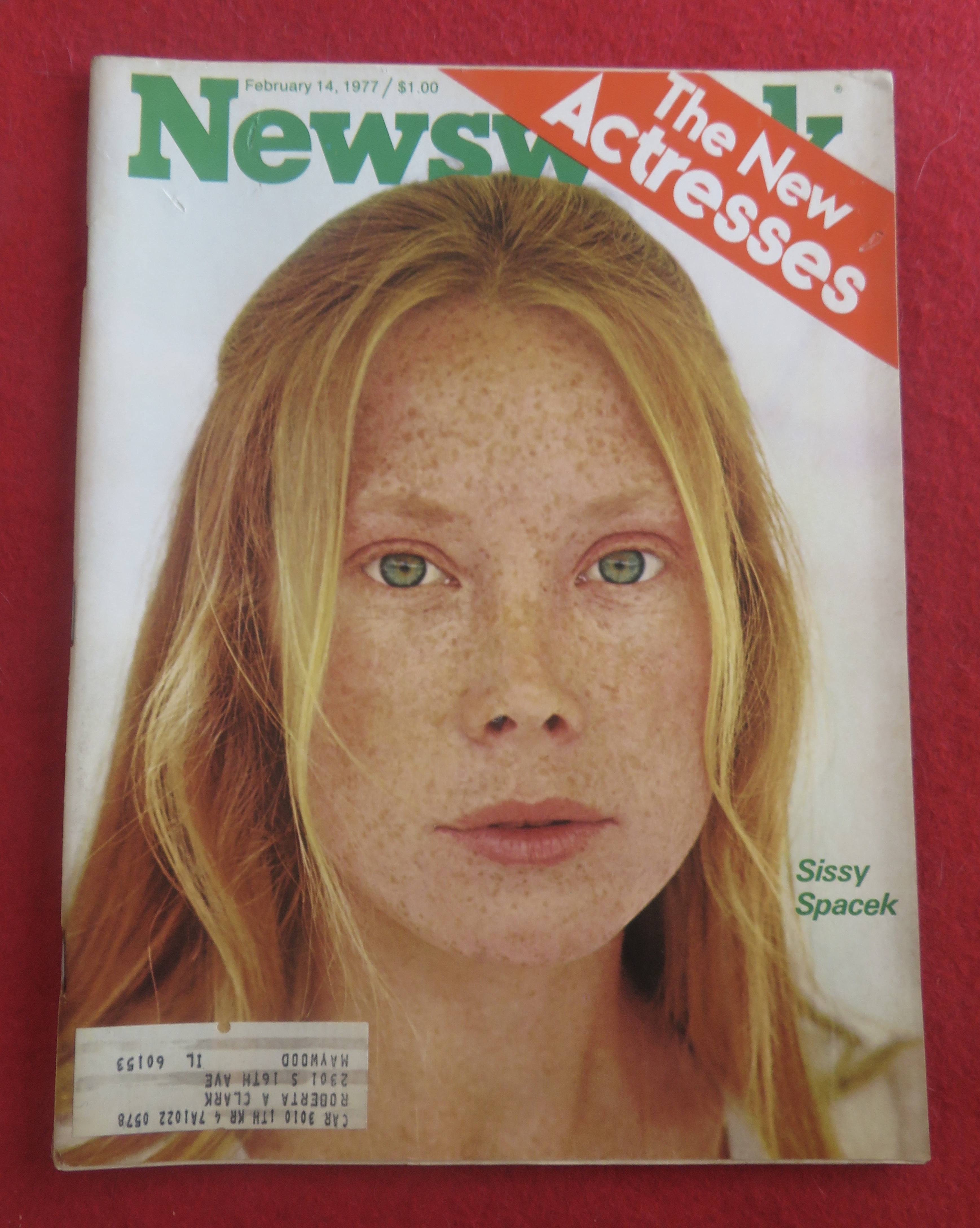 Newsweek Magazine February 14, 1977 Sissy Spacek