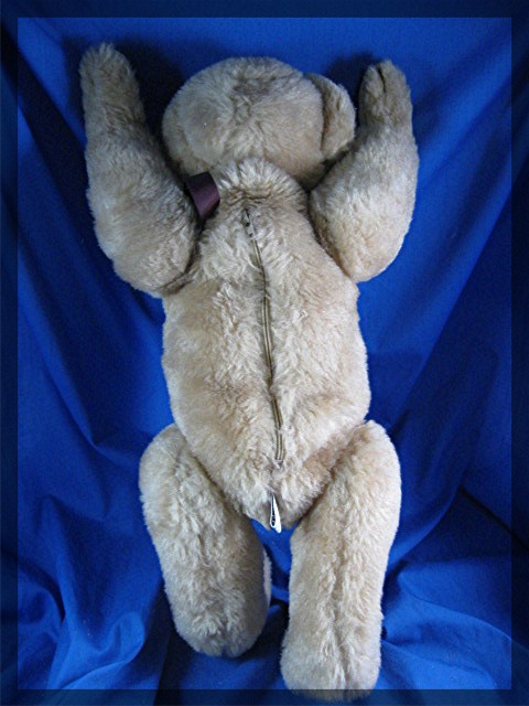 Bearly There bear by Linda Spiegel - PJ bag bear