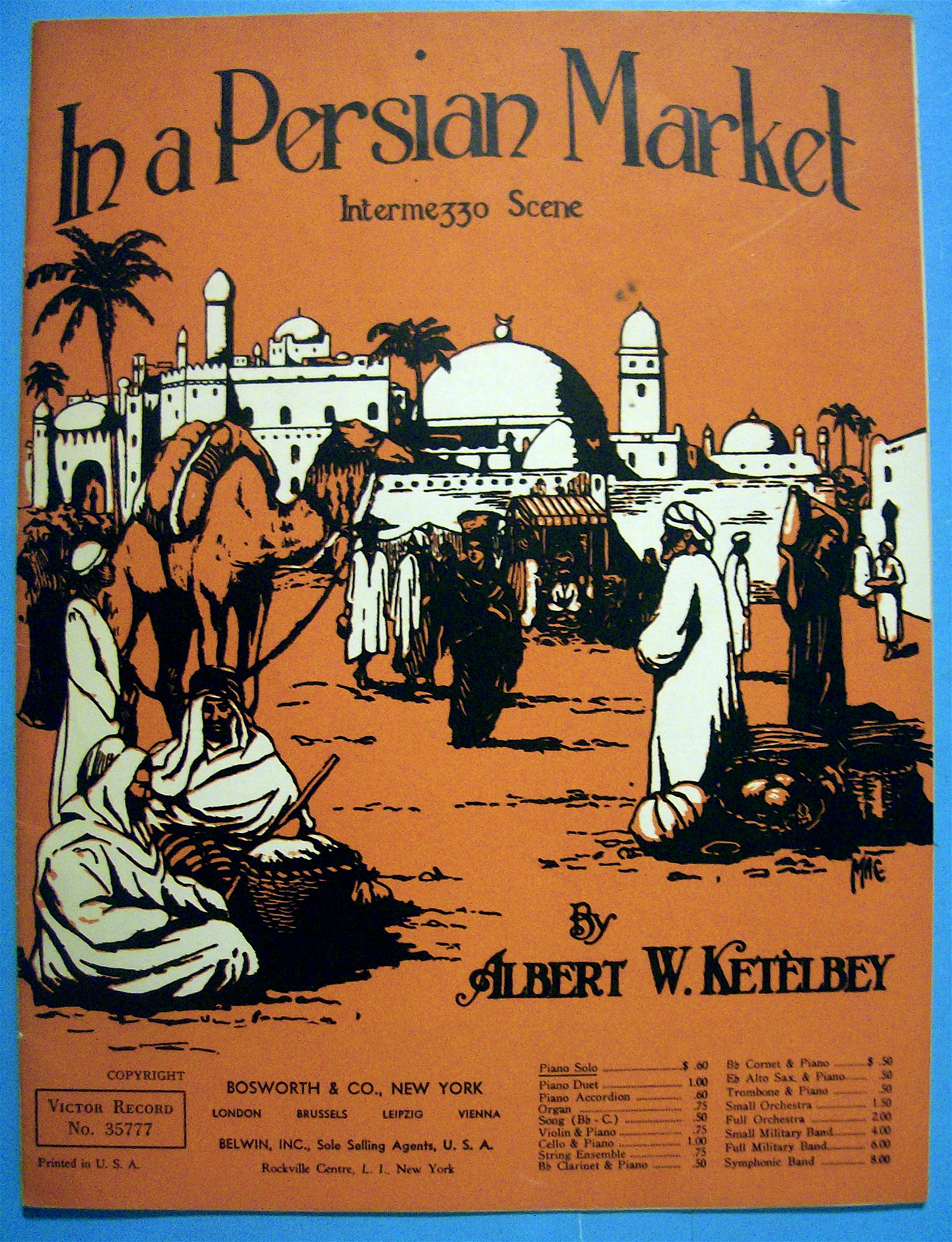 1920 In a Persian Market by Albert W. Ketelbey