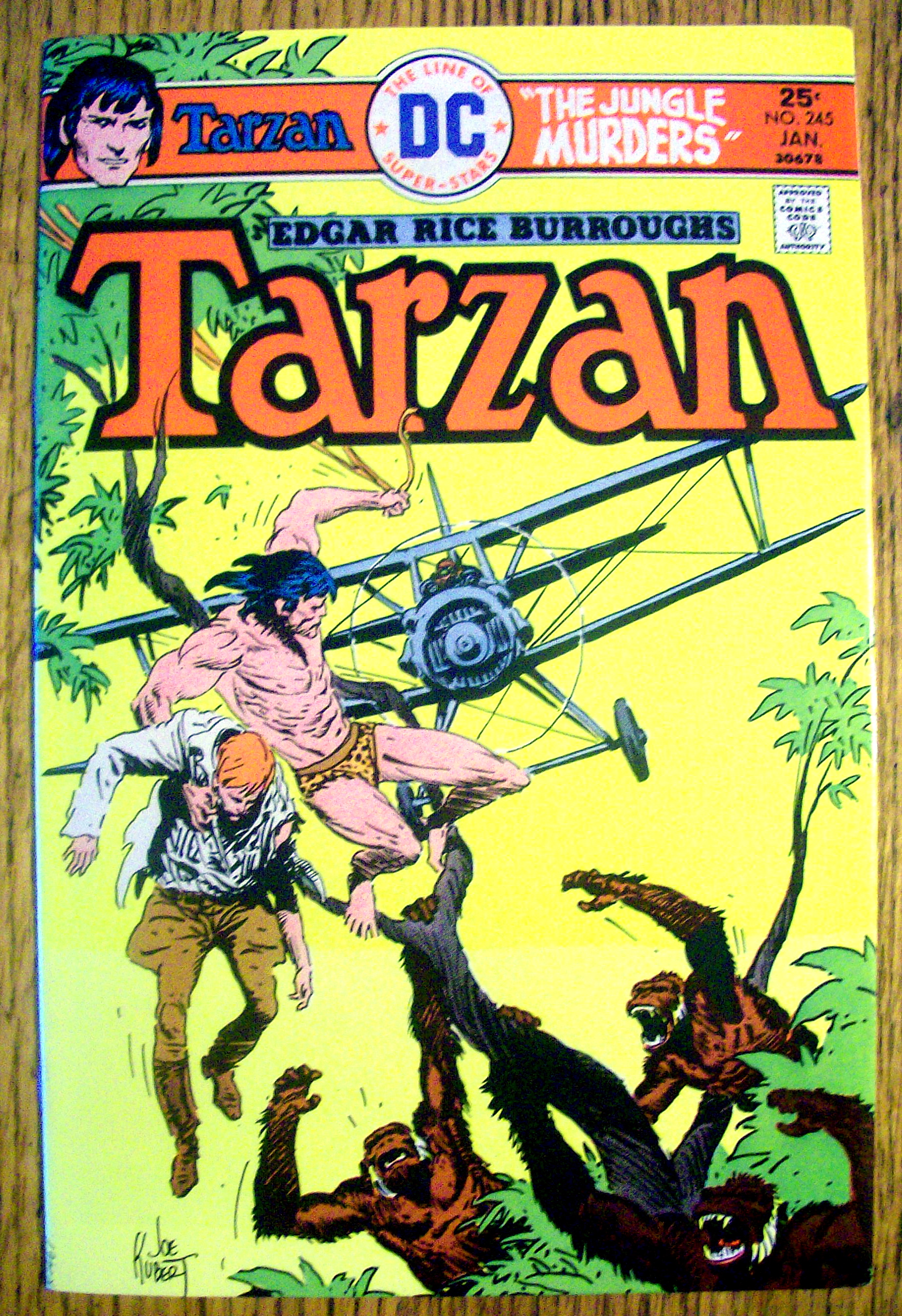 Tarzan (Lord Of The Jungle) Comic #245-January 1976