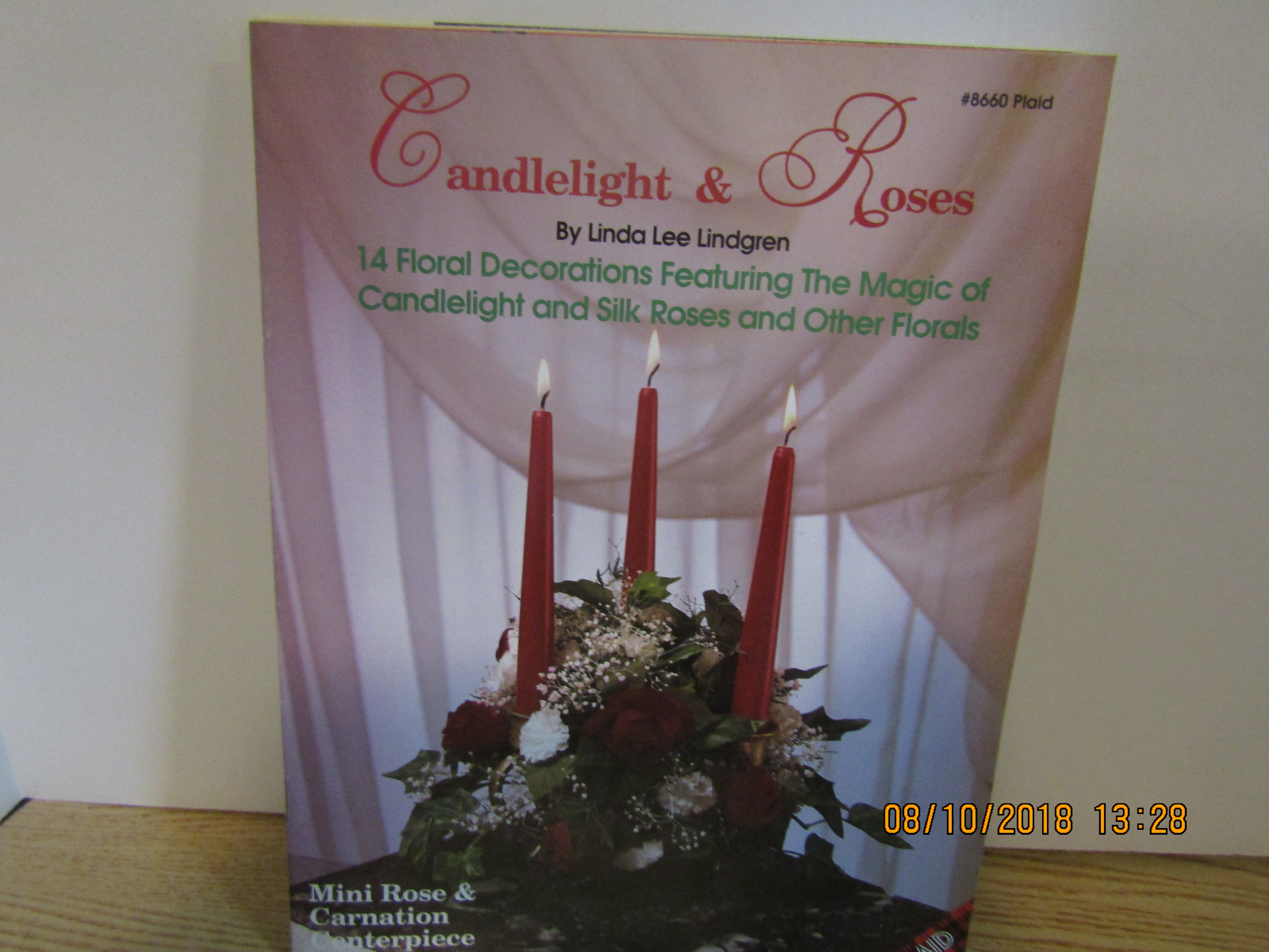 Plaid Craft Book Candlelight & Roses #8660