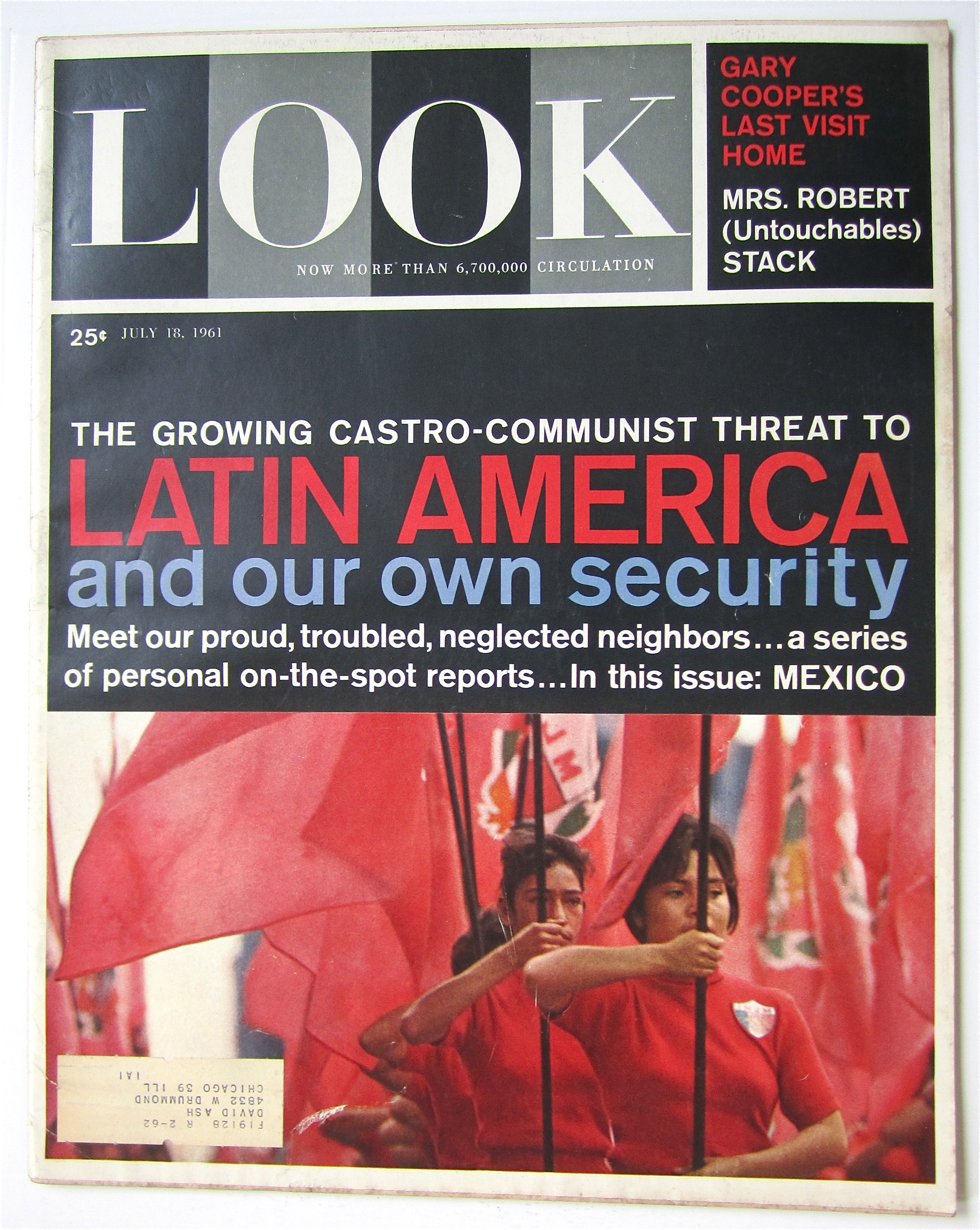 Look Magazine July 18, 1961 Latin America