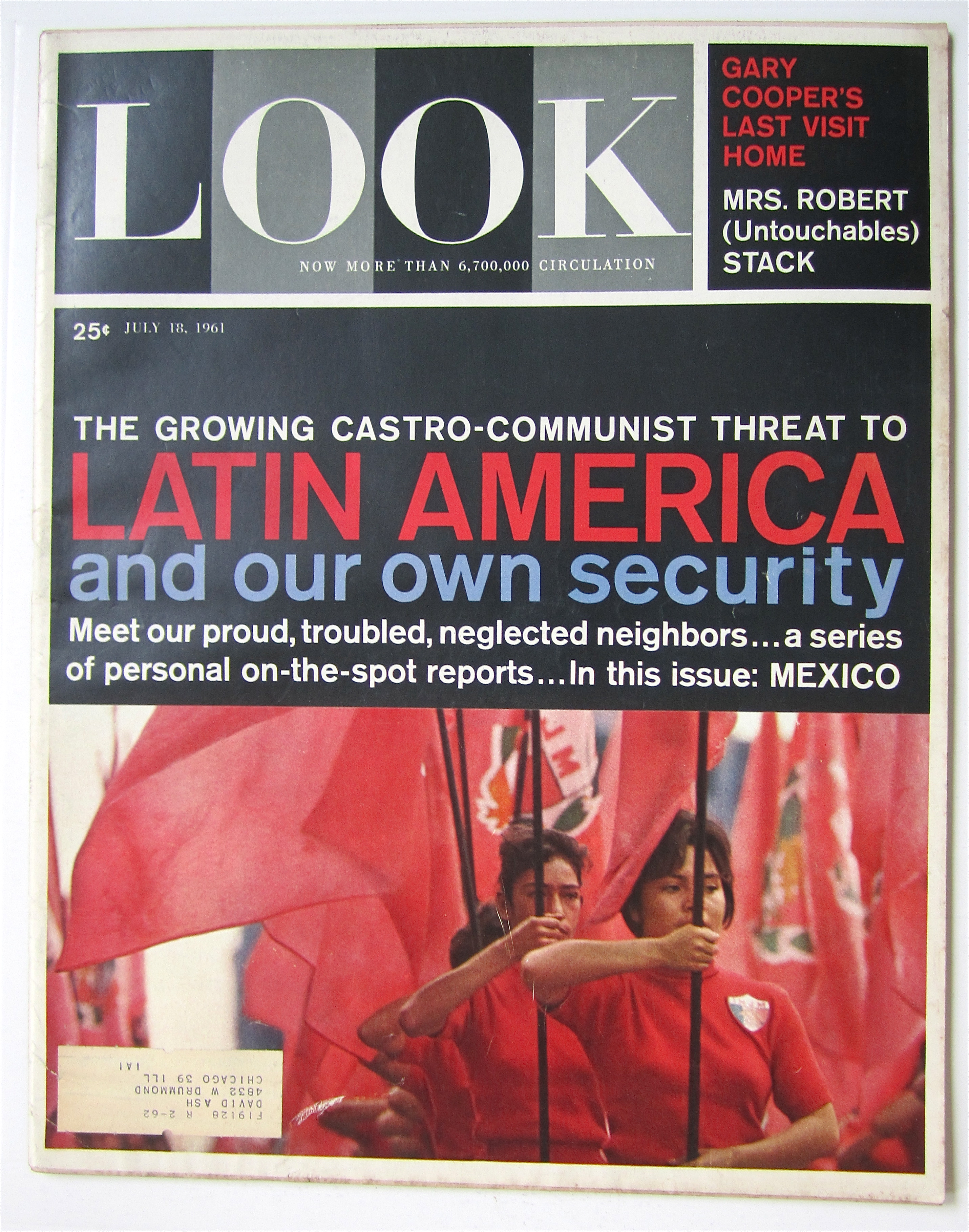 Look Magazine July 18, 1961 Latin America
