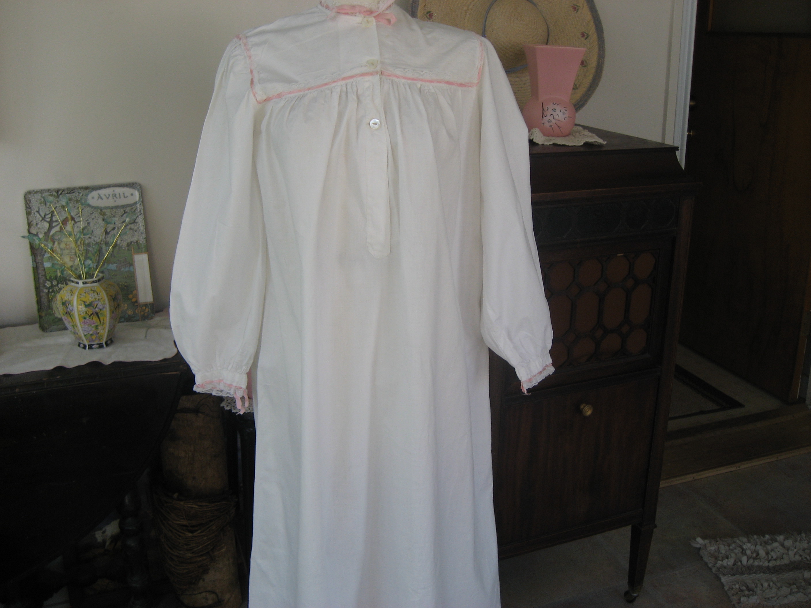 Old Cotton Night Gown