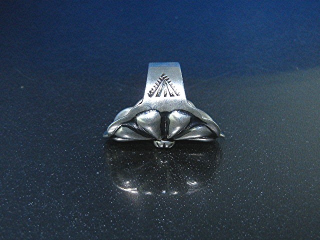 Navajo Sterling Silver Saddle Ring Donovan Cadman