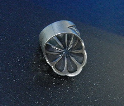 Navajo Sterling Silver Saddle Ring Donovan Cadman