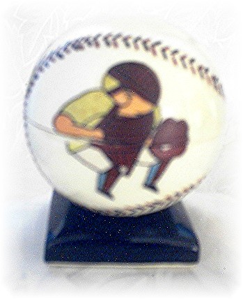 China Handpainted Baseball With Insert