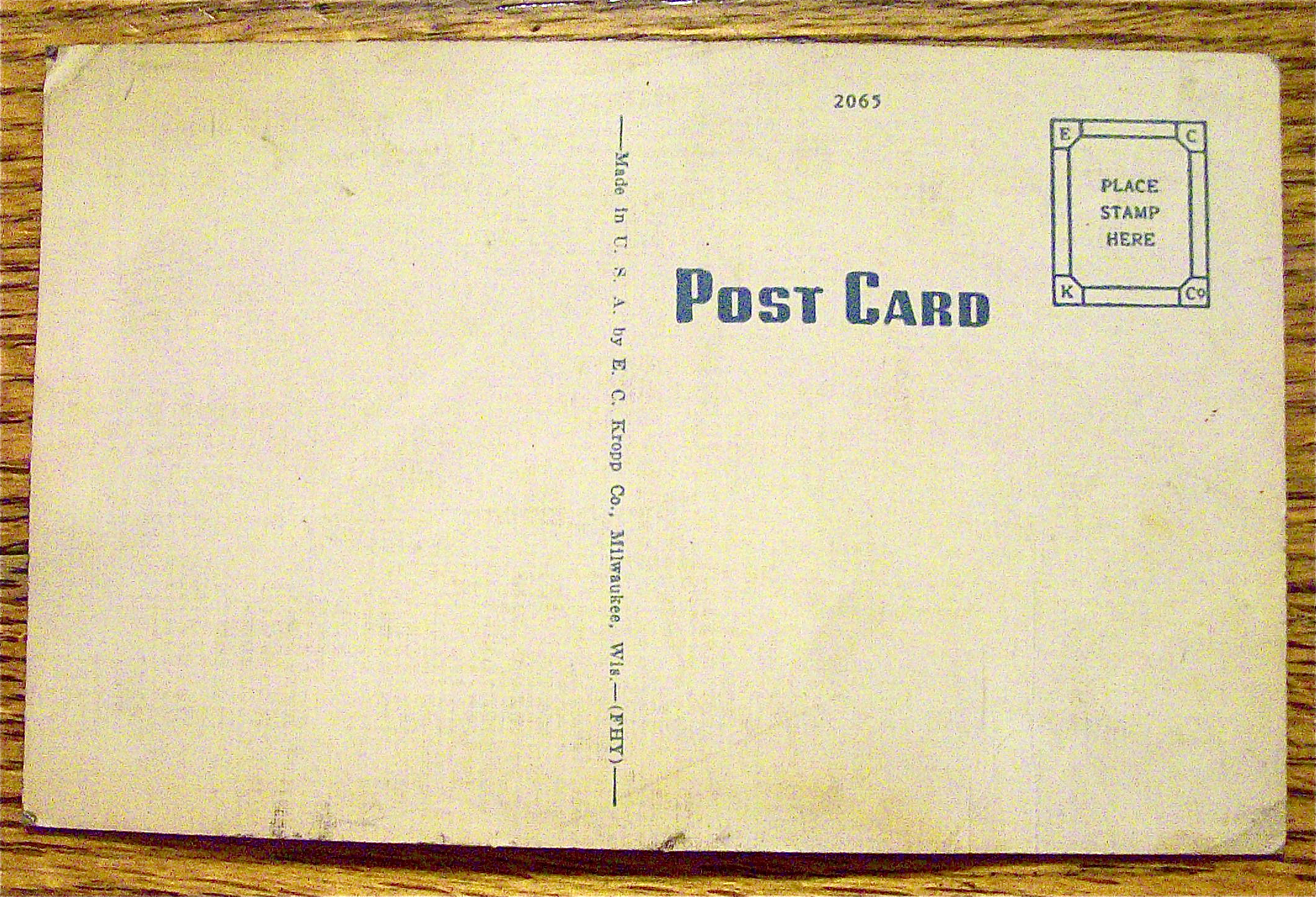 A Man With A Woman On Each Arm Postcard