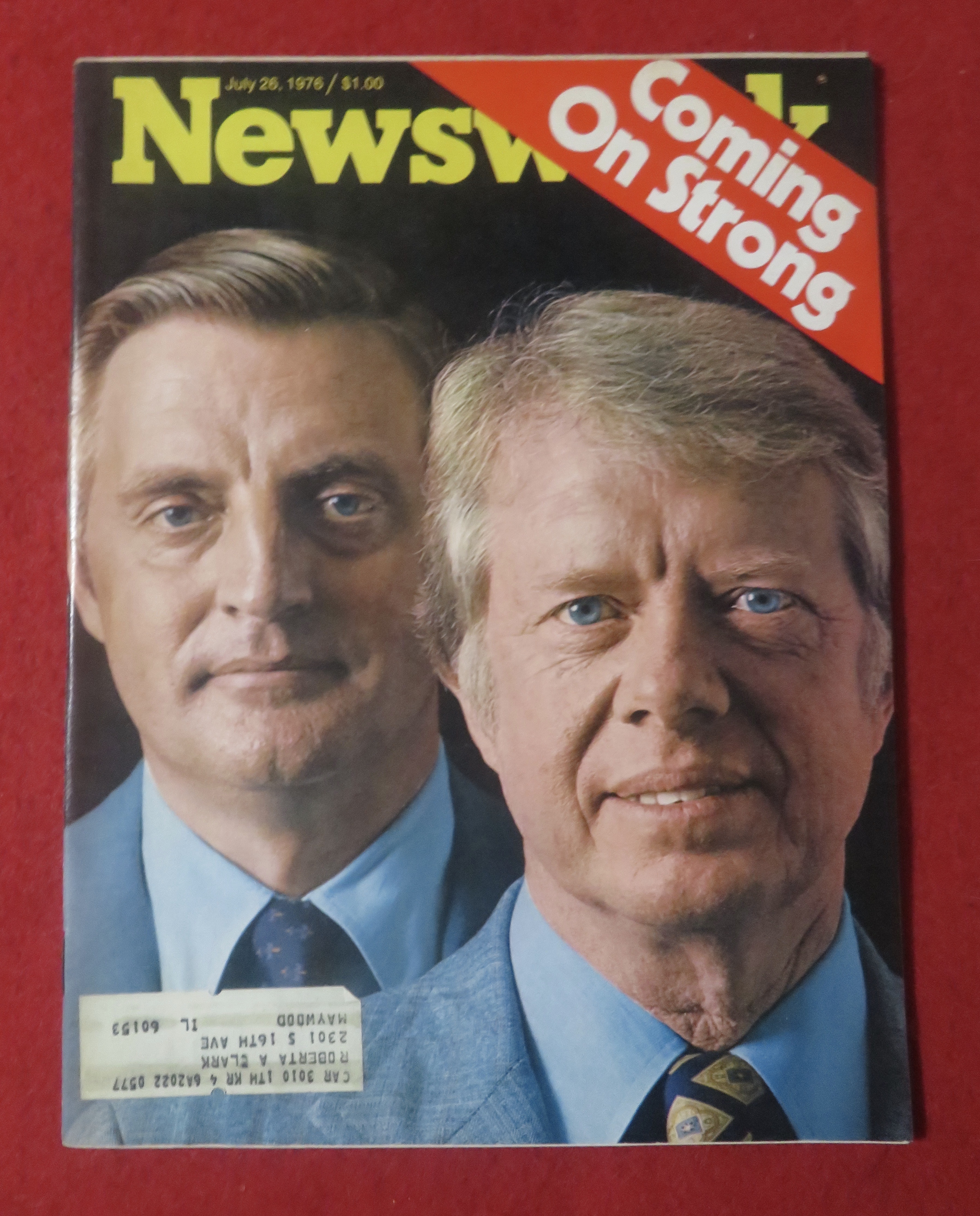 Newsweek Magazine-July 26, 1976-Carter & Mondale