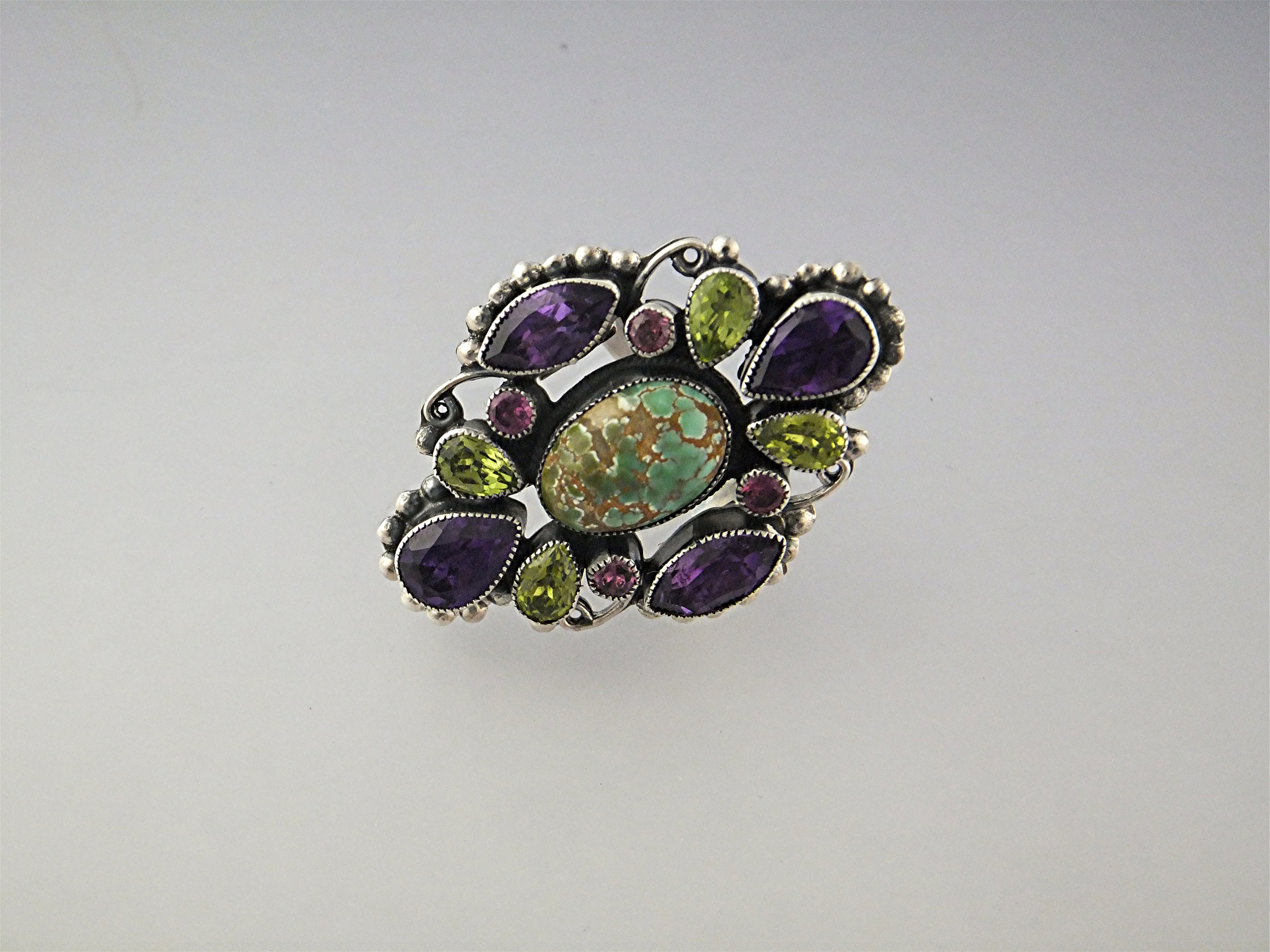Carico Lake LEO FEENEY Gemstones Sterling Silver Ring