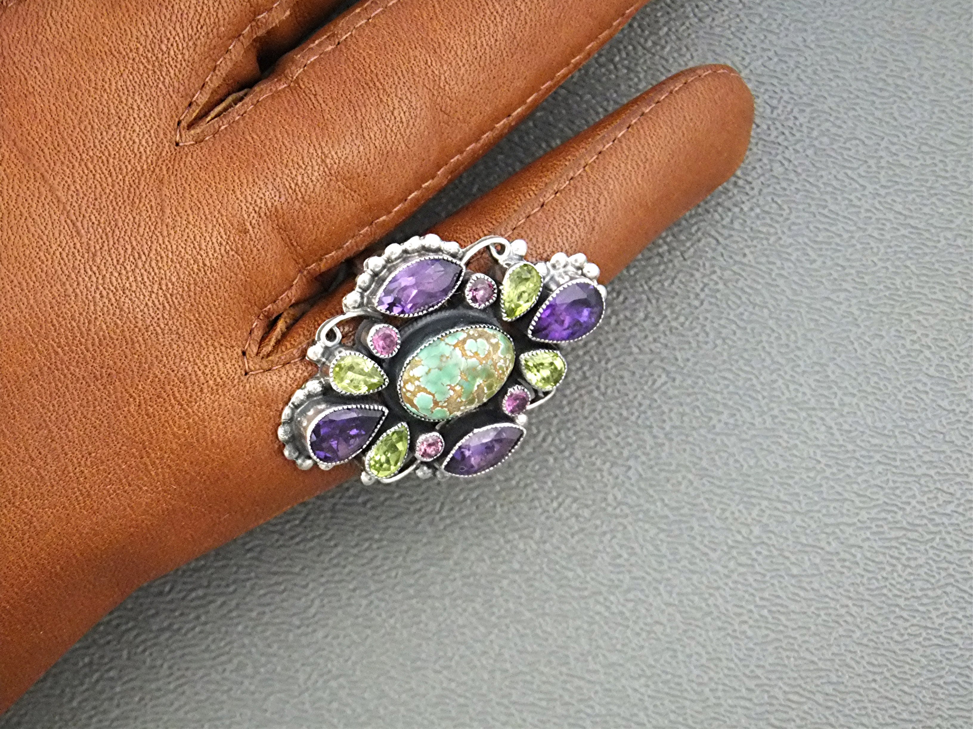 Carico Lake LEO FEENEY Gemstones Sterling Silver Ring