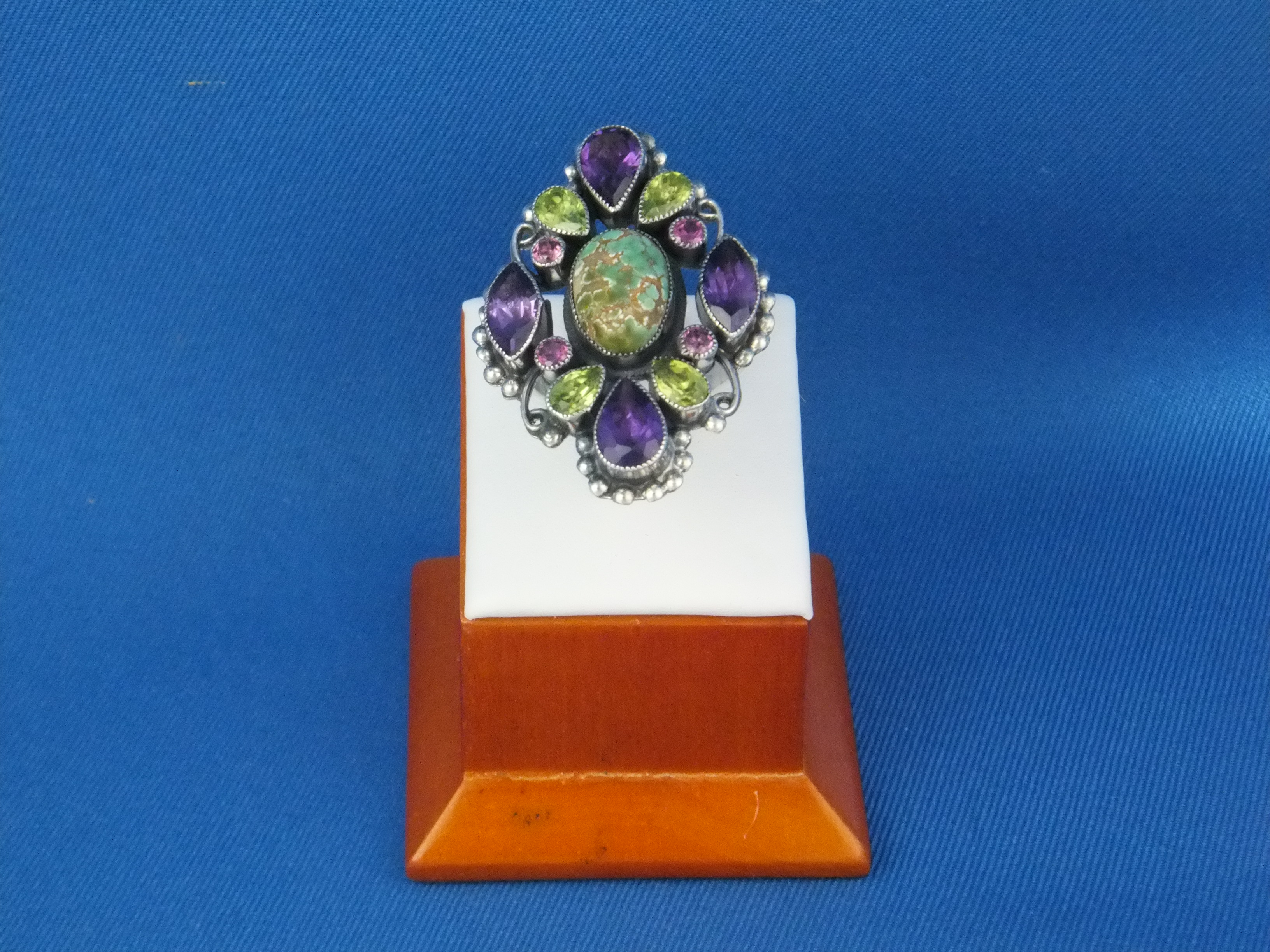 Carico Lake LEO FEENEY Gemstones Sterling Silver Ring