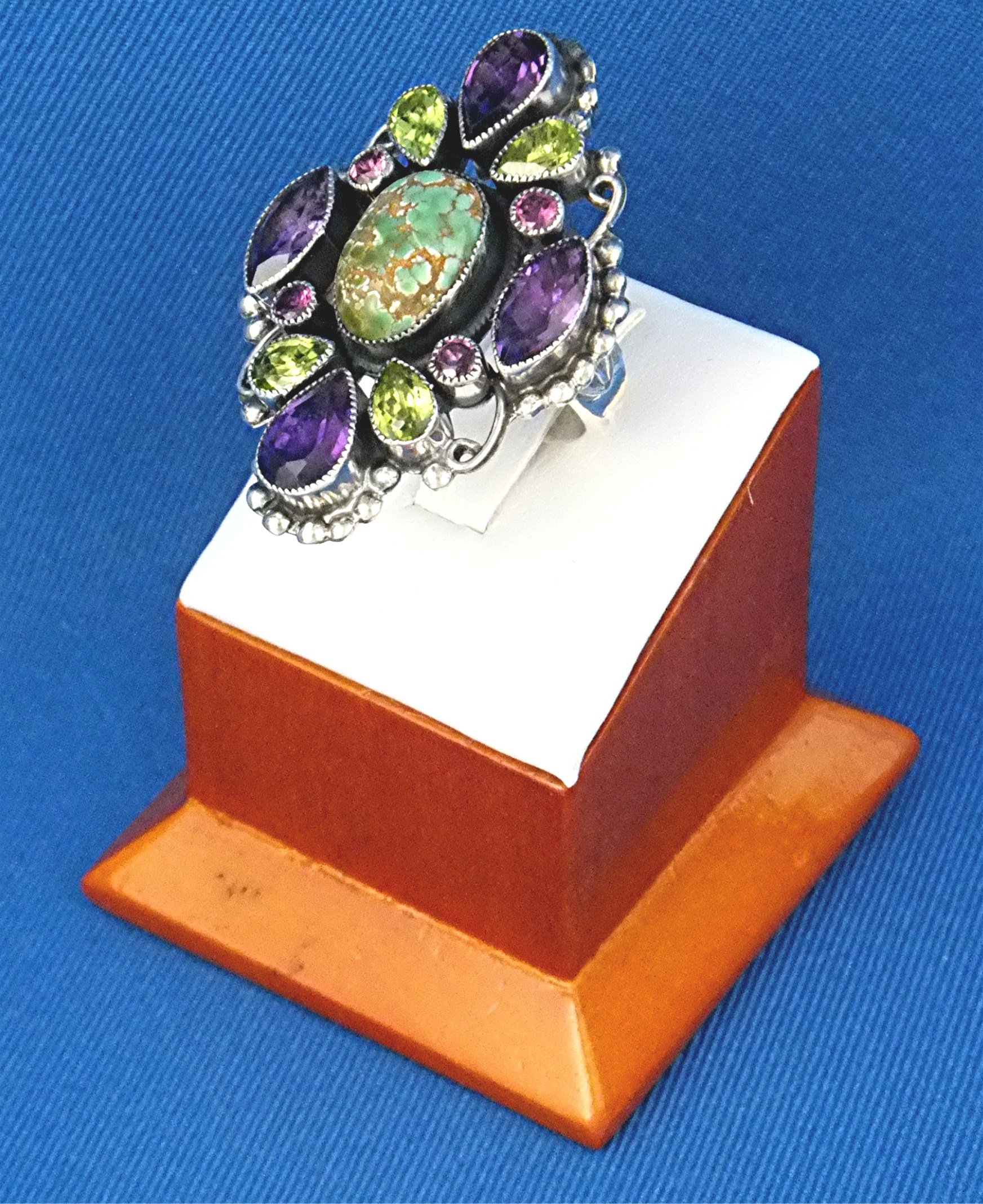Carico Lake LEO FEENEY Gemstones Sterling Silver Ring