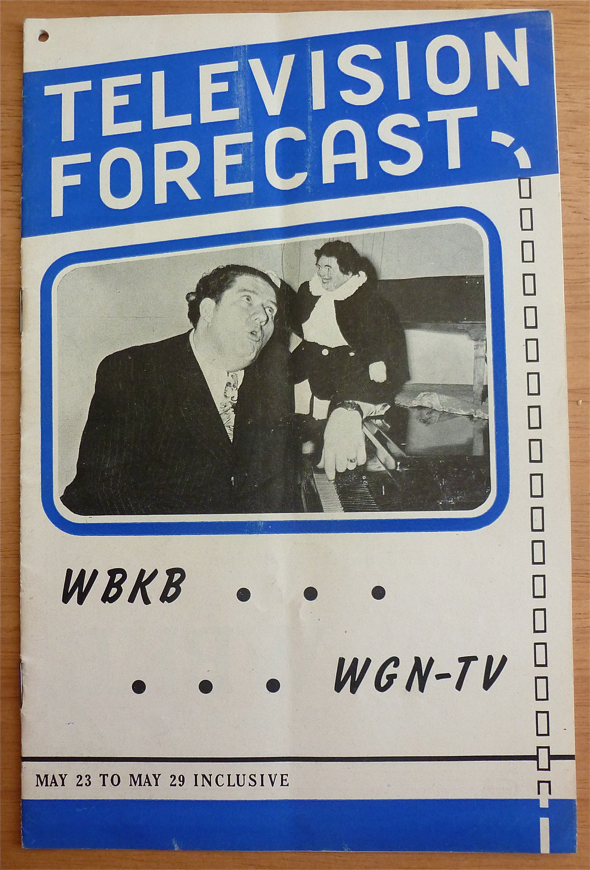 1948 Chicago Television Forecast Issue #3 Dick Baker