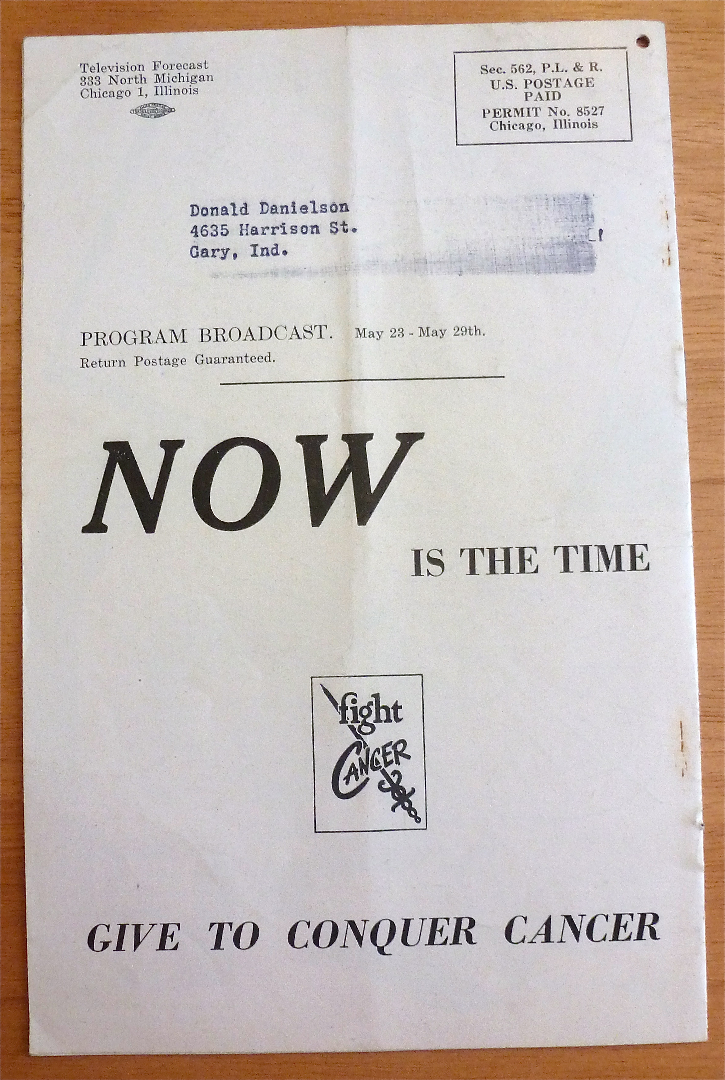 1948 Chicago Television Forecast Issue #3 Dick Baker