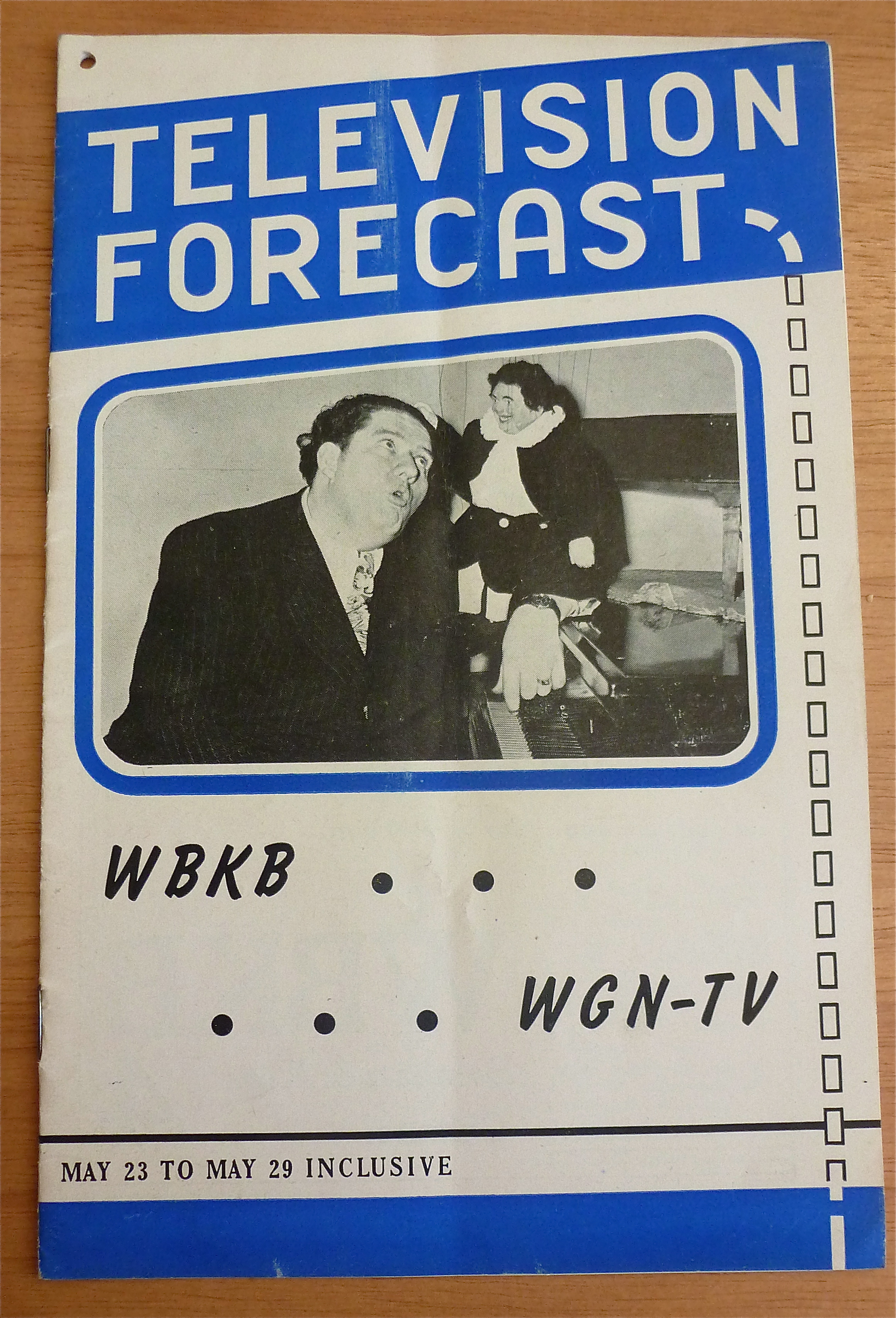 1948 Chicago Television Forecast Issue #3 Dick Baker