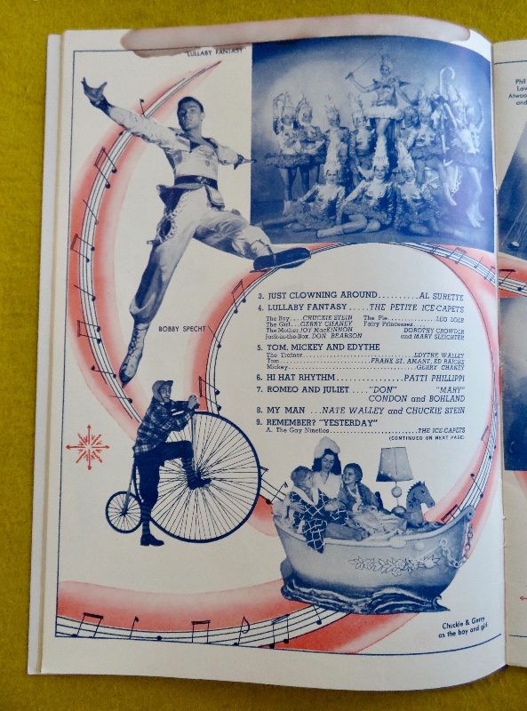 Original 1946 Sexy George Petty Pin Up Girl Ice Capades Program