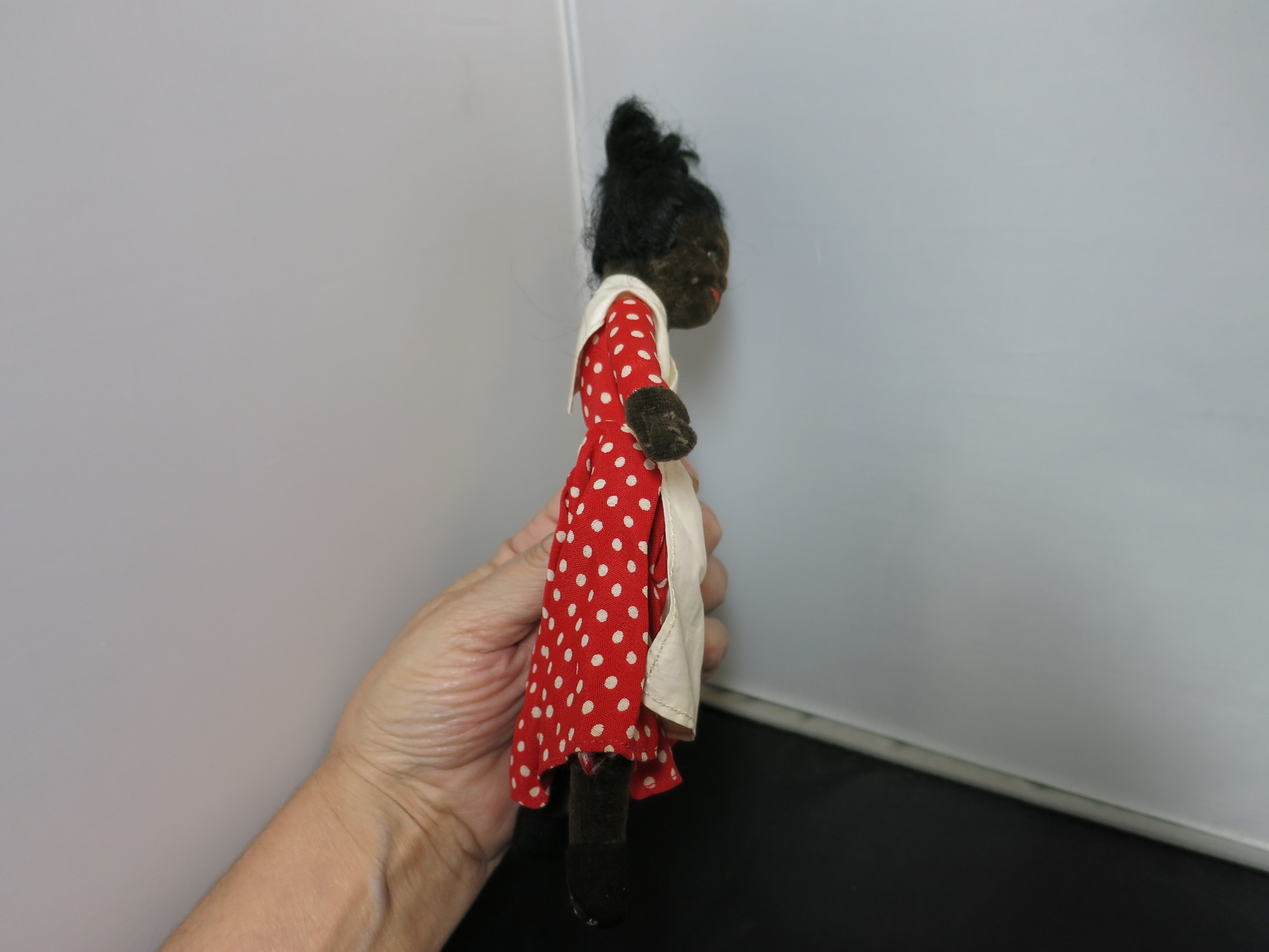 Norah Wellings Black African Doll 9 inch England