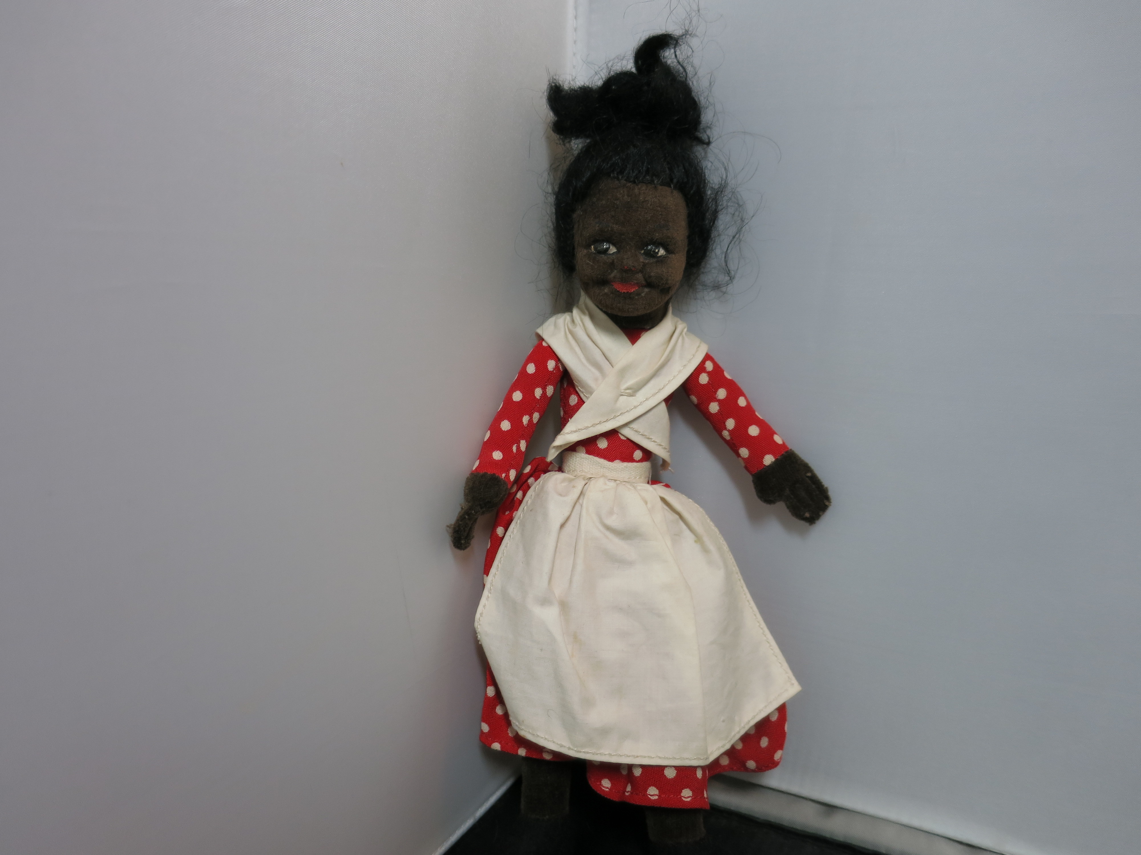 Norah Wellings Black African Doll 9 inch England