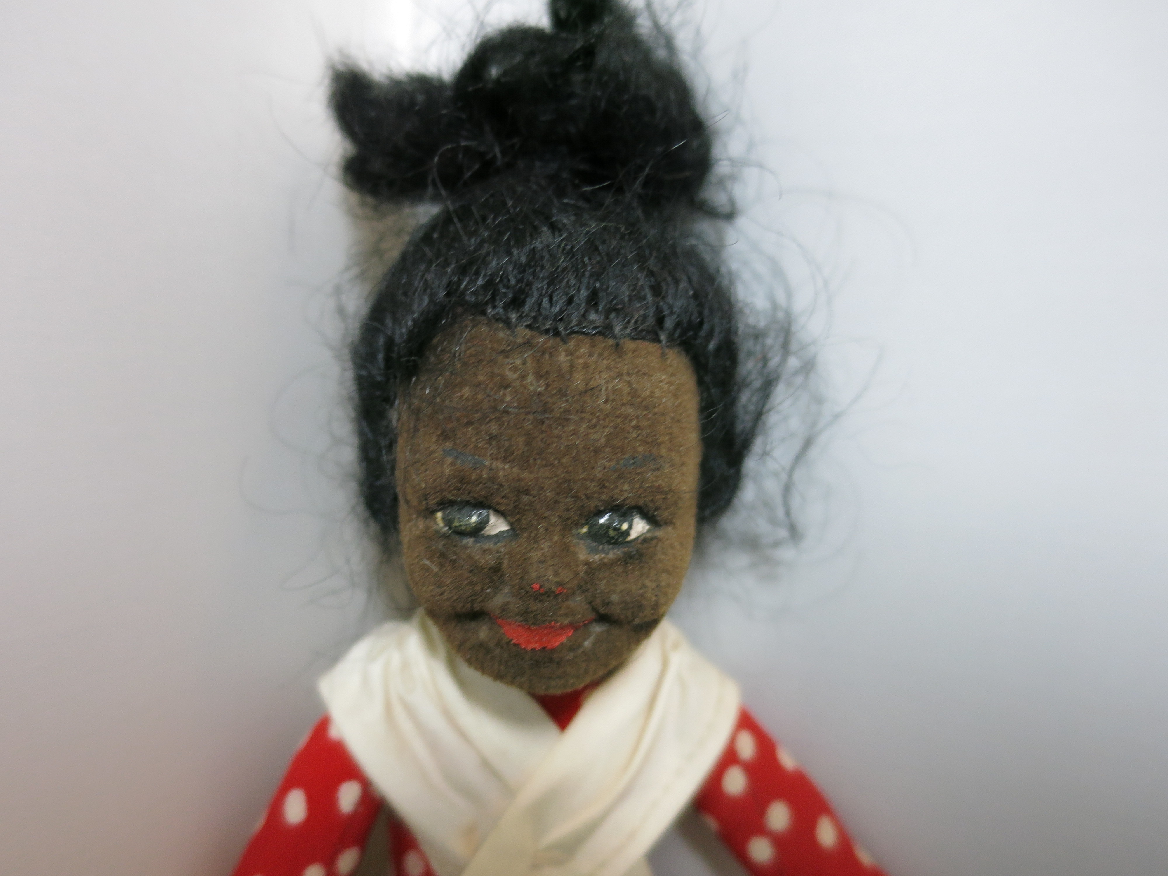 Norah Wellings Black African Doll 9 inch England