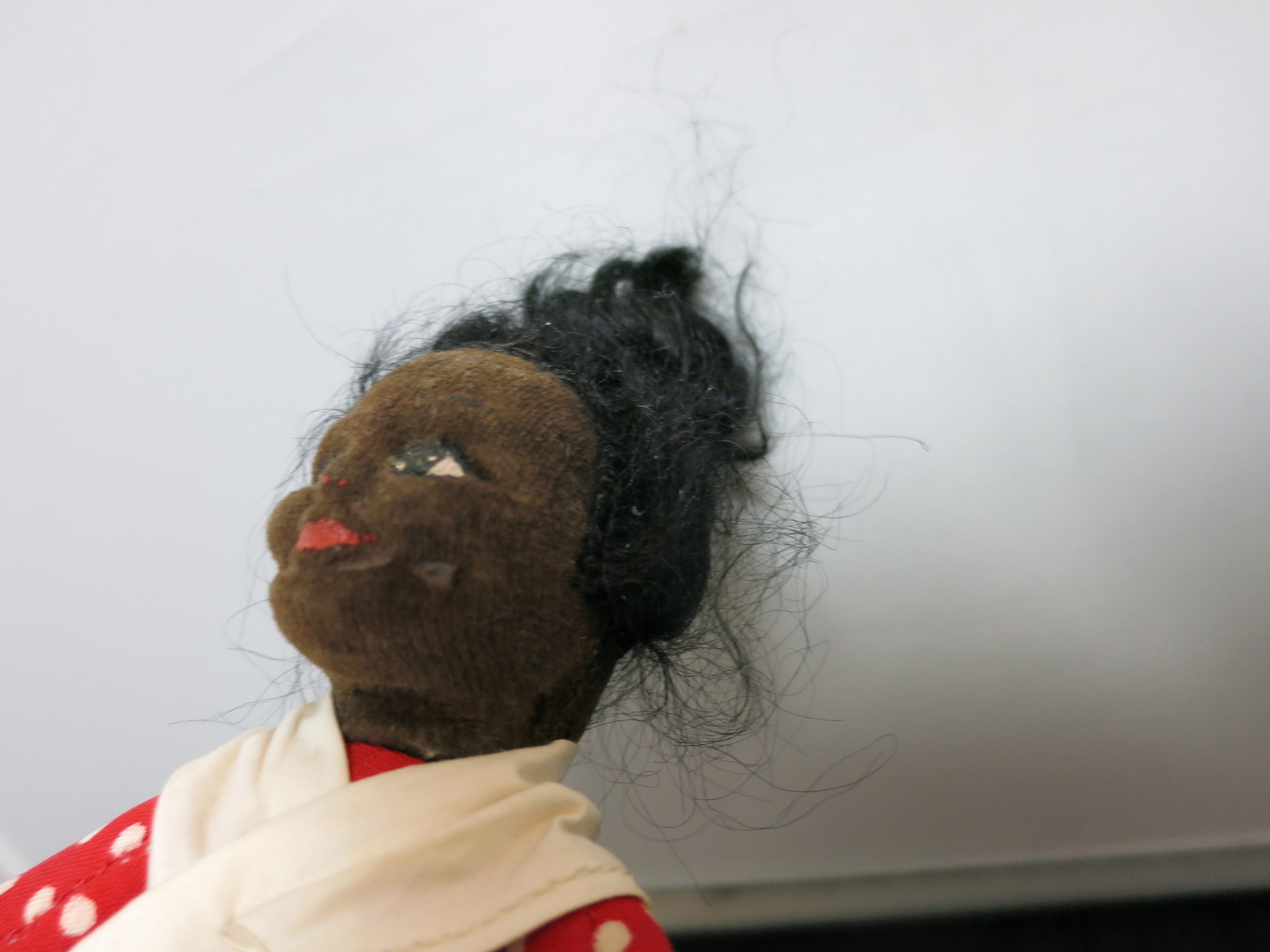 Norah Wellings Black African Doll 9 inch England