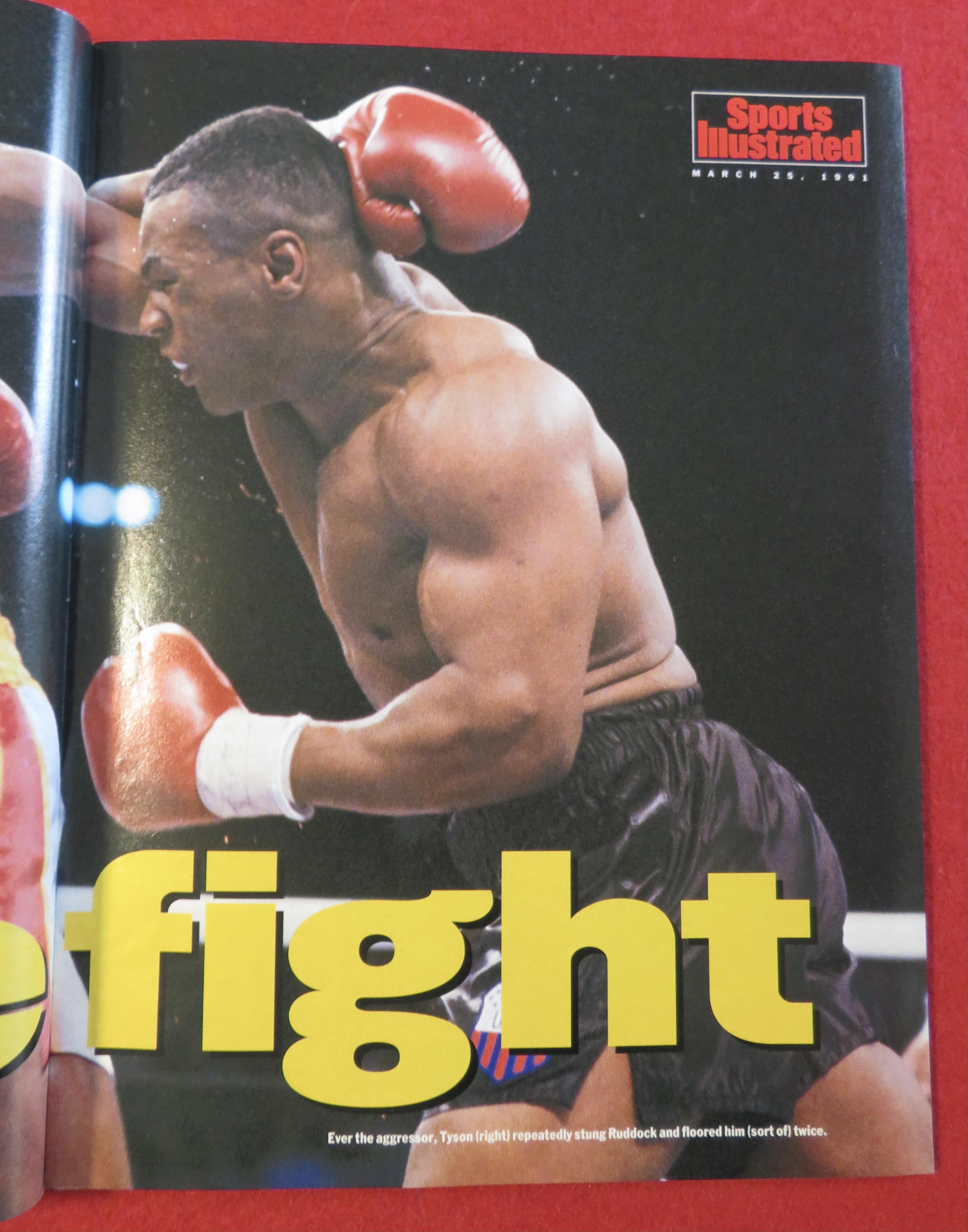 Sports Illustrated-March 25, 1991-Tyson/Ruddock