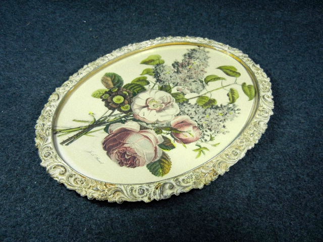 j. l. Prevost Botanical Print in metal frame