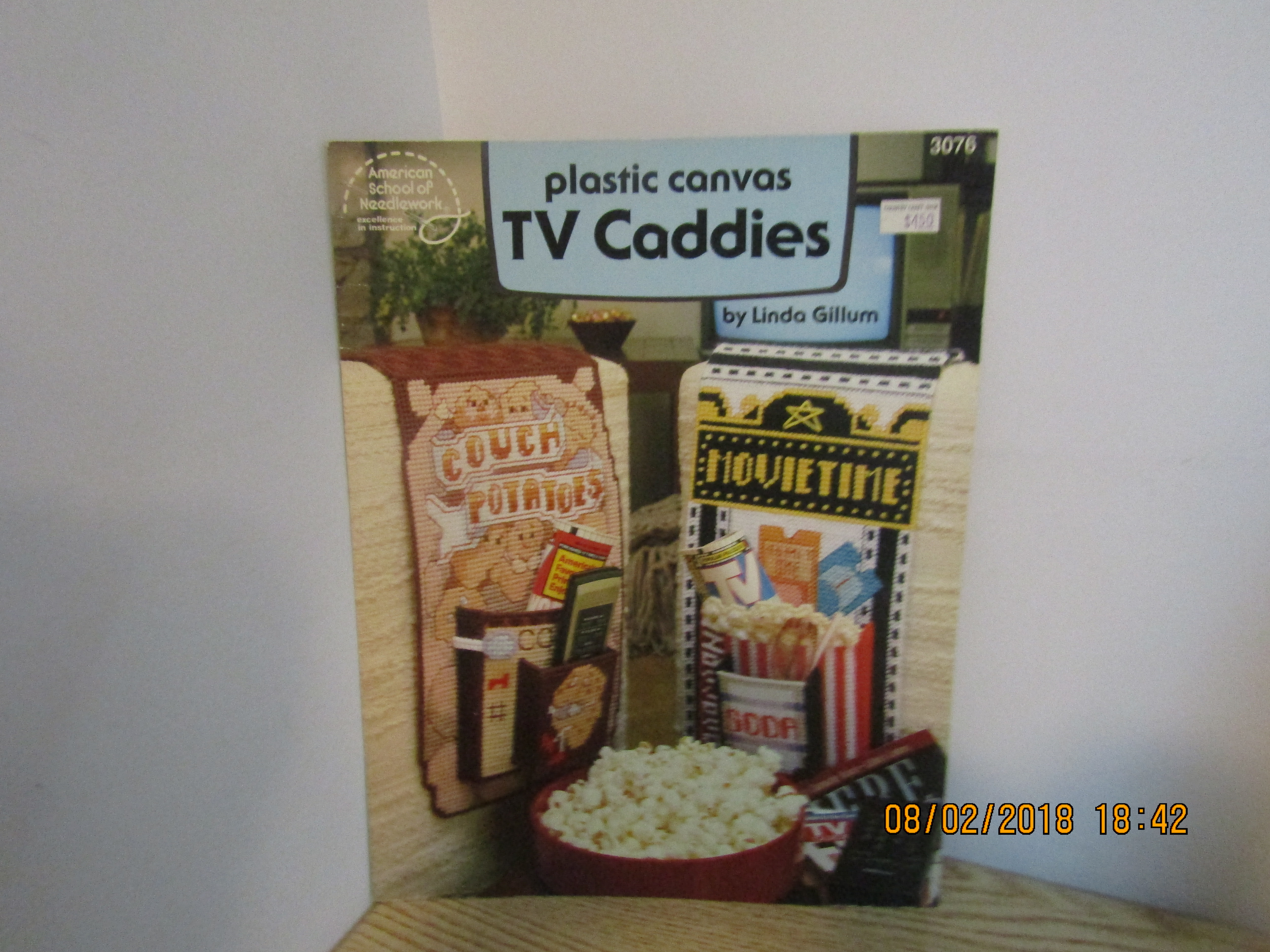 ASN Plastic Canvas TV Caddies #3076