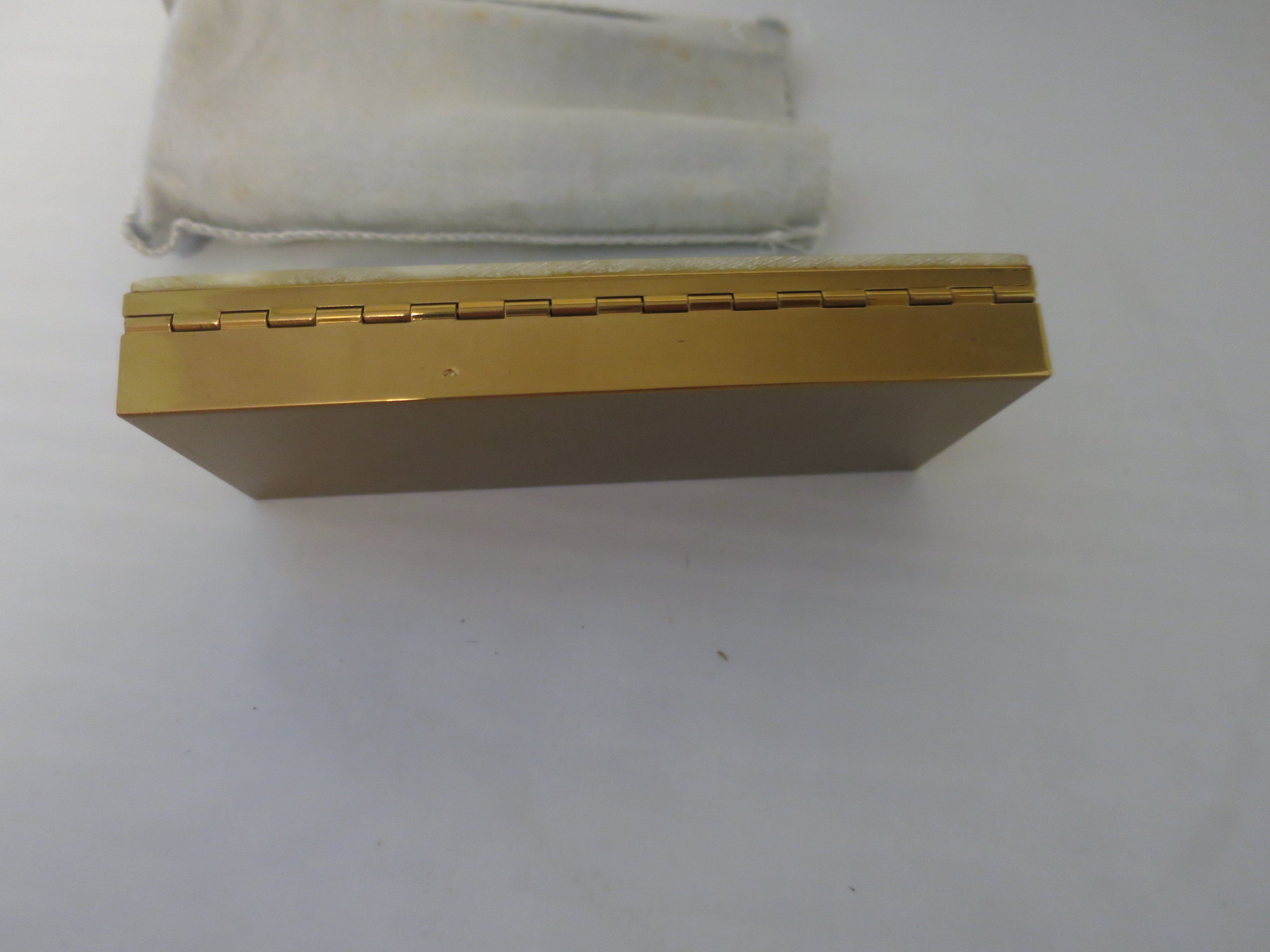 Cigarette Case with Lighter Match Compartment