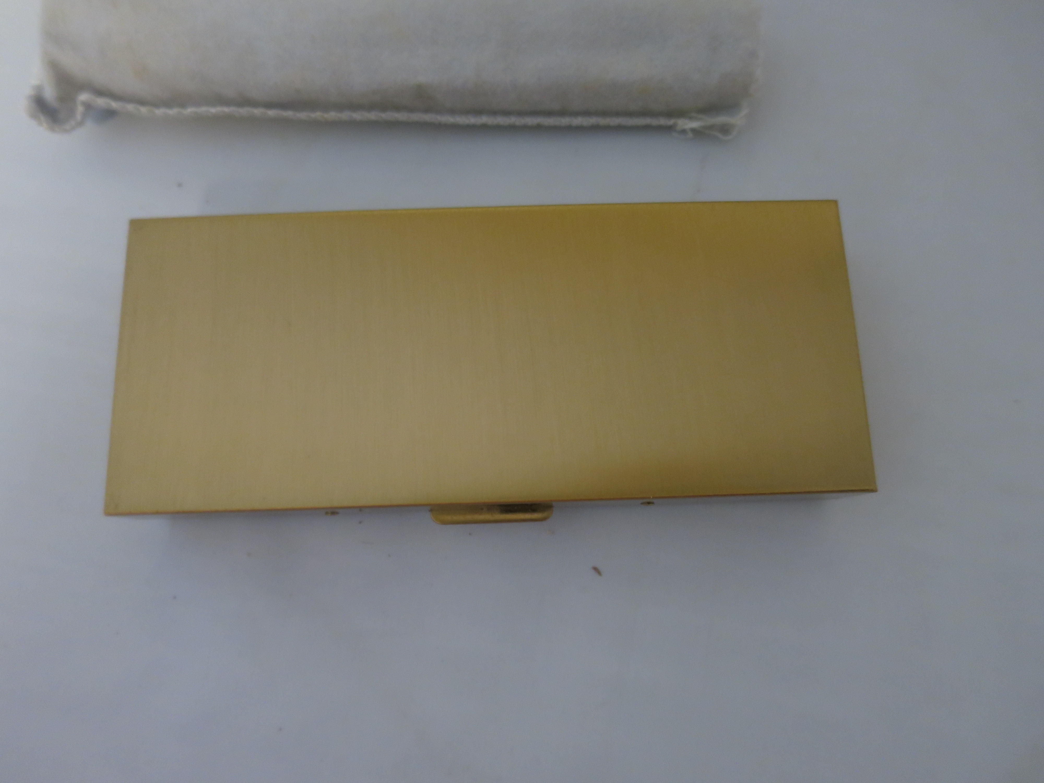 Cigarette Case with Lighter Match Compartment