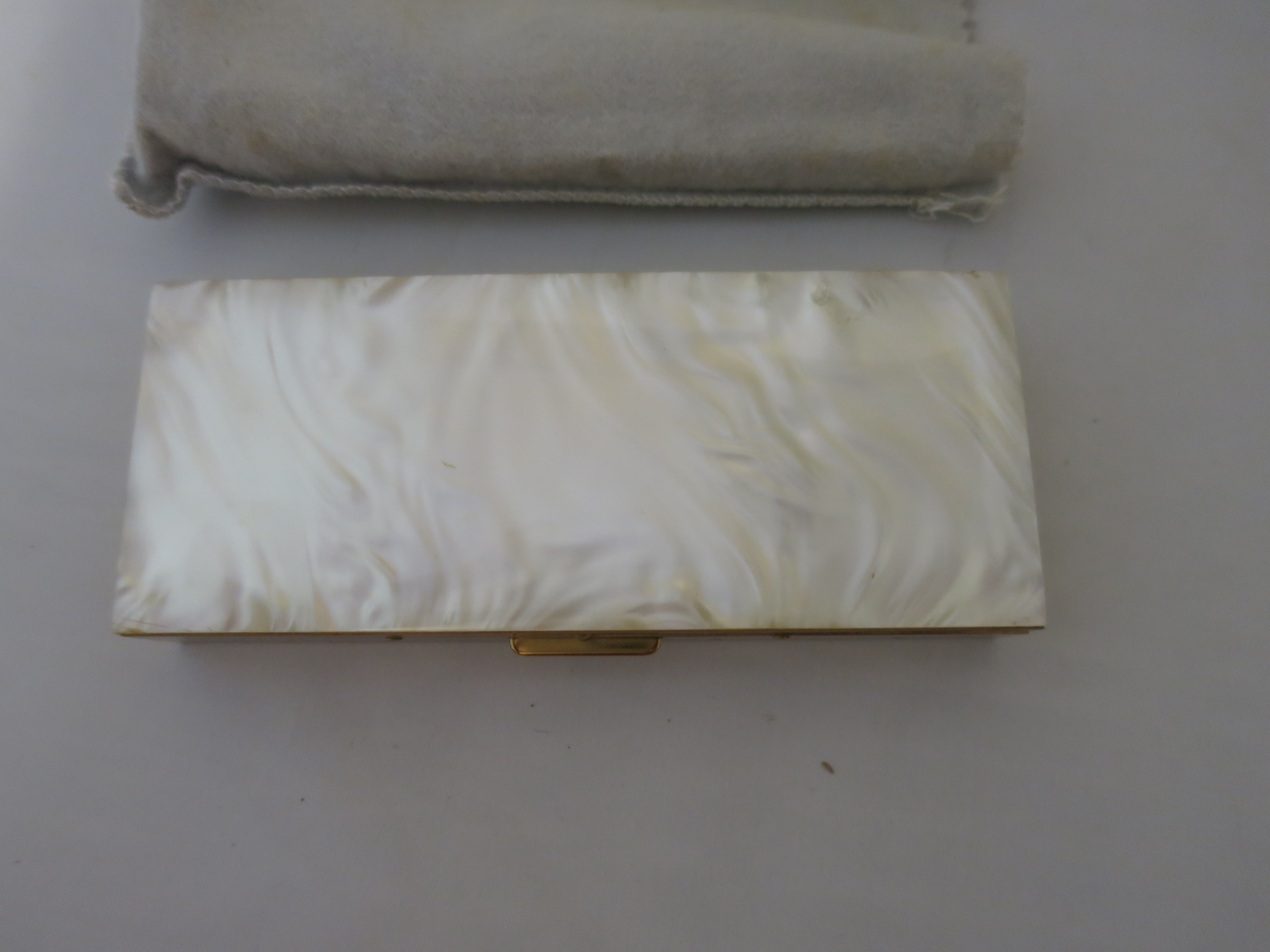 Cigarette Case with Lighter Match Compartment