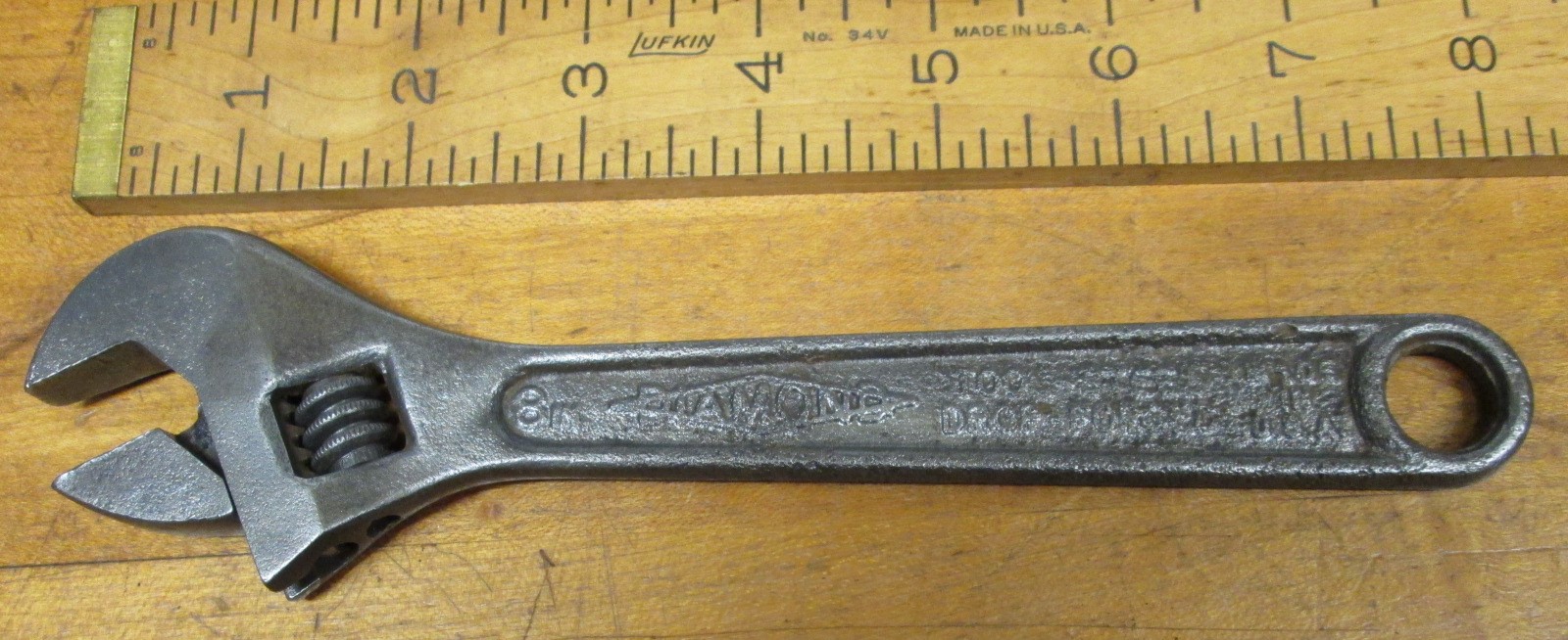 Diamond Horseshoe Adjustable Wrench 8 inch