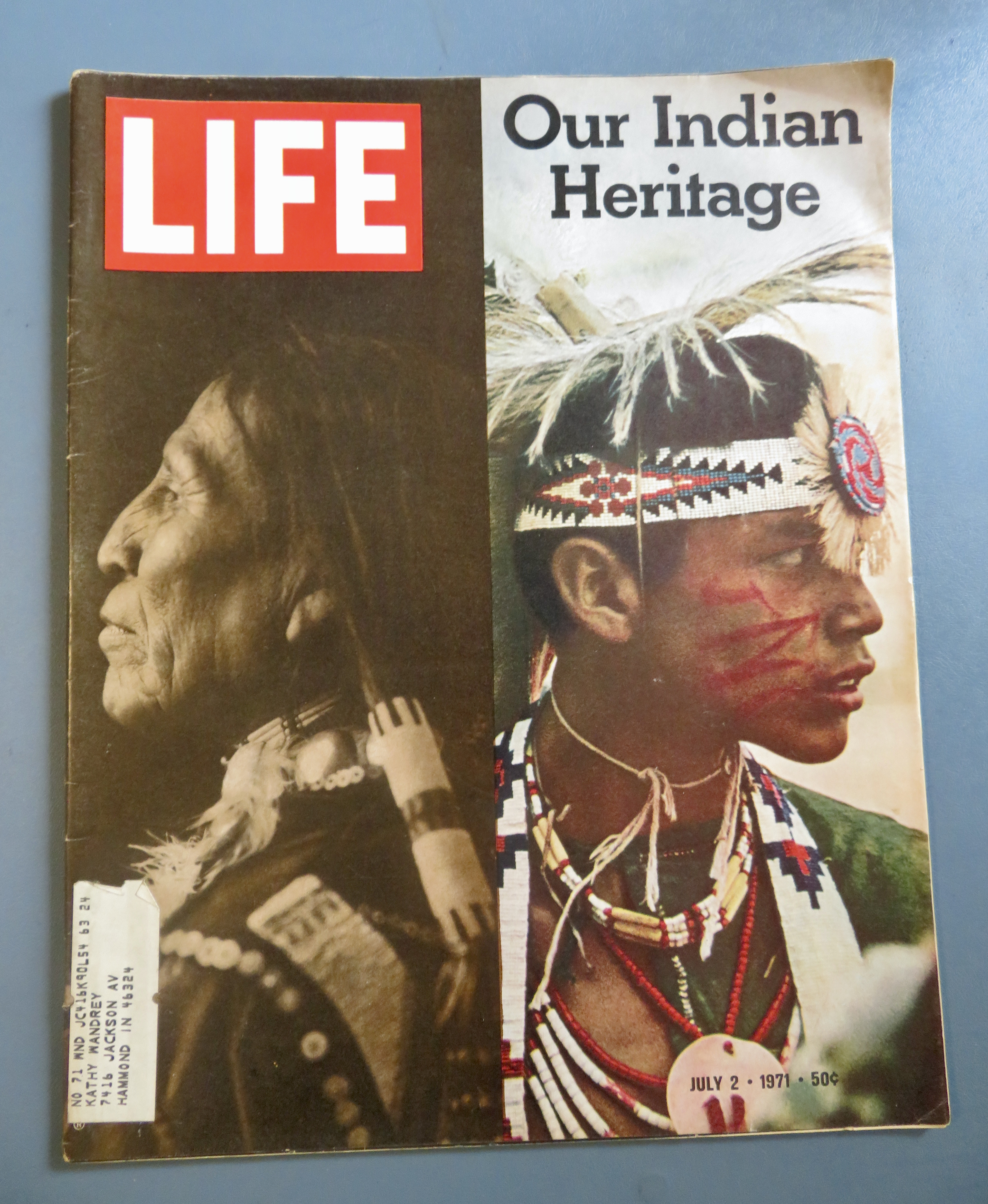 Life Magazine July 2, 1971 Our Indian Heritage