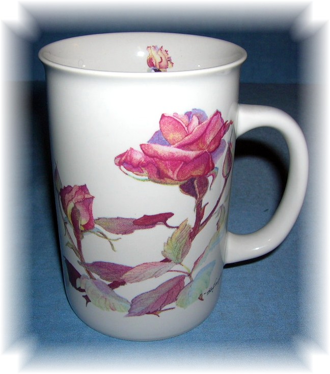 Rose Garden tea coffee mug 1990