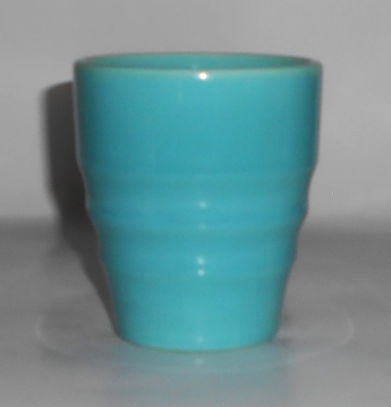 Franciscan Pottery El Patio Glacial Blue Banded Tumbler