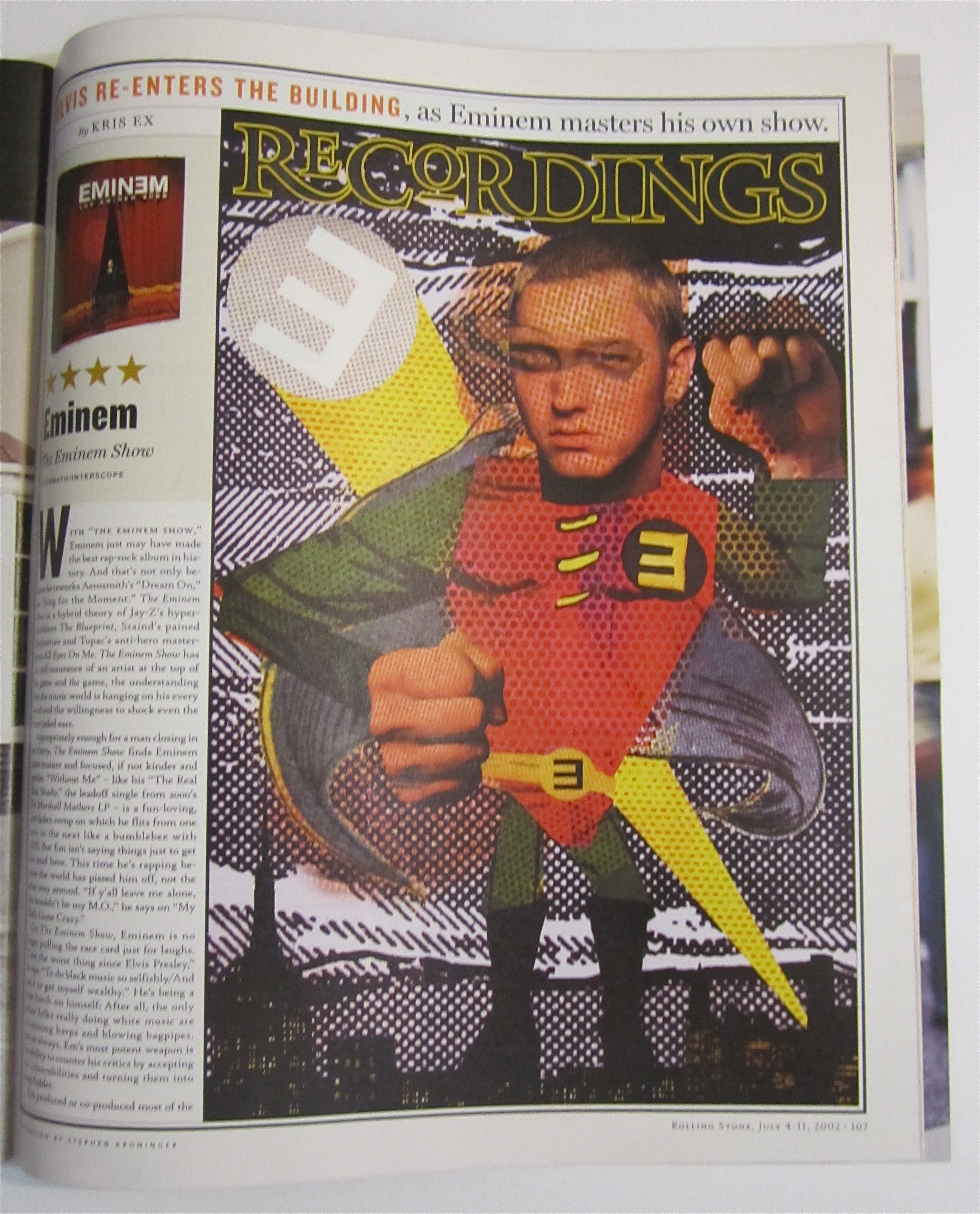 Rolling Stone July 4-11, 2002 Eminem