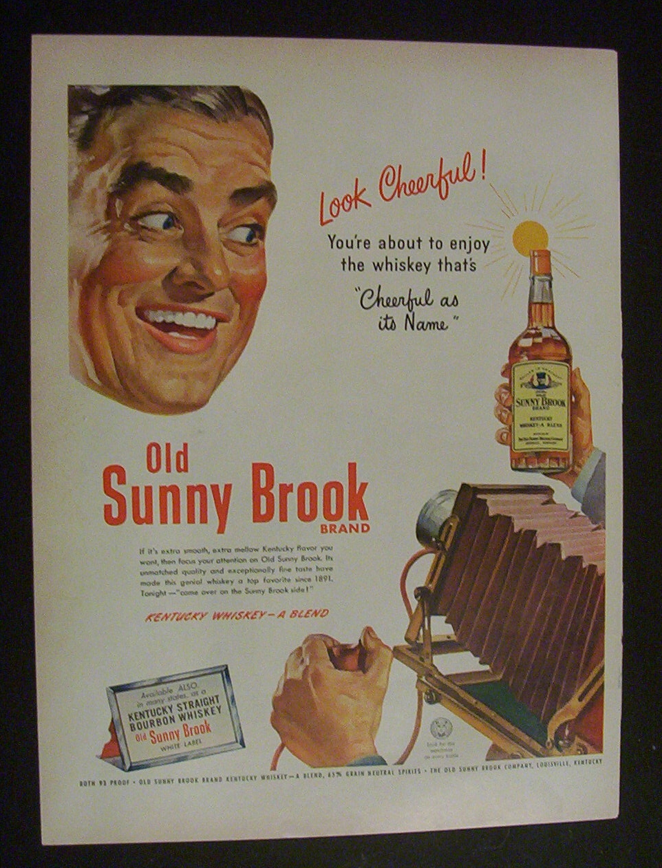 1951 Old Sunny Brook Whiskey