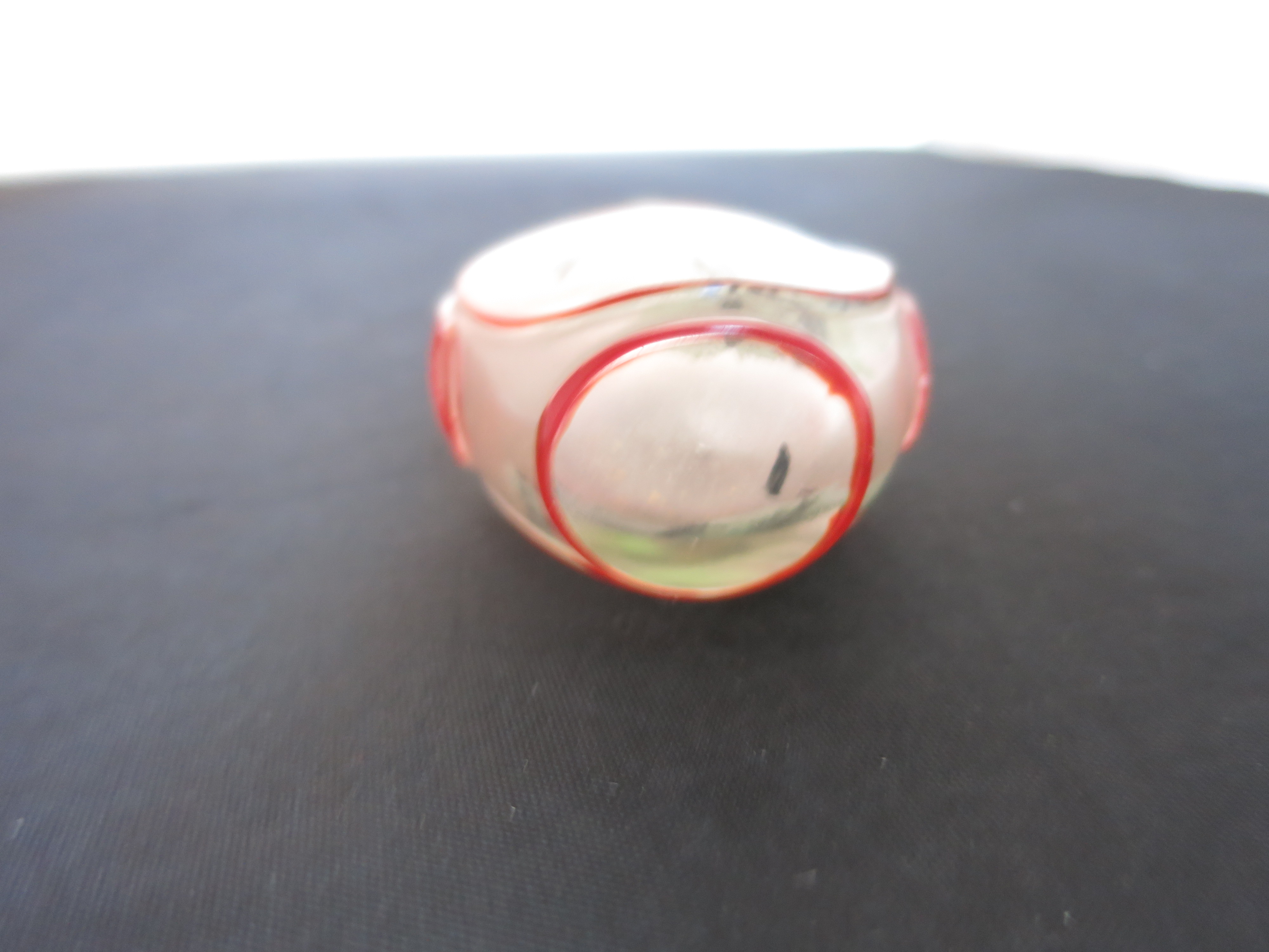 Chinese Snuff Bottle Reverse Painted Cased Overlay