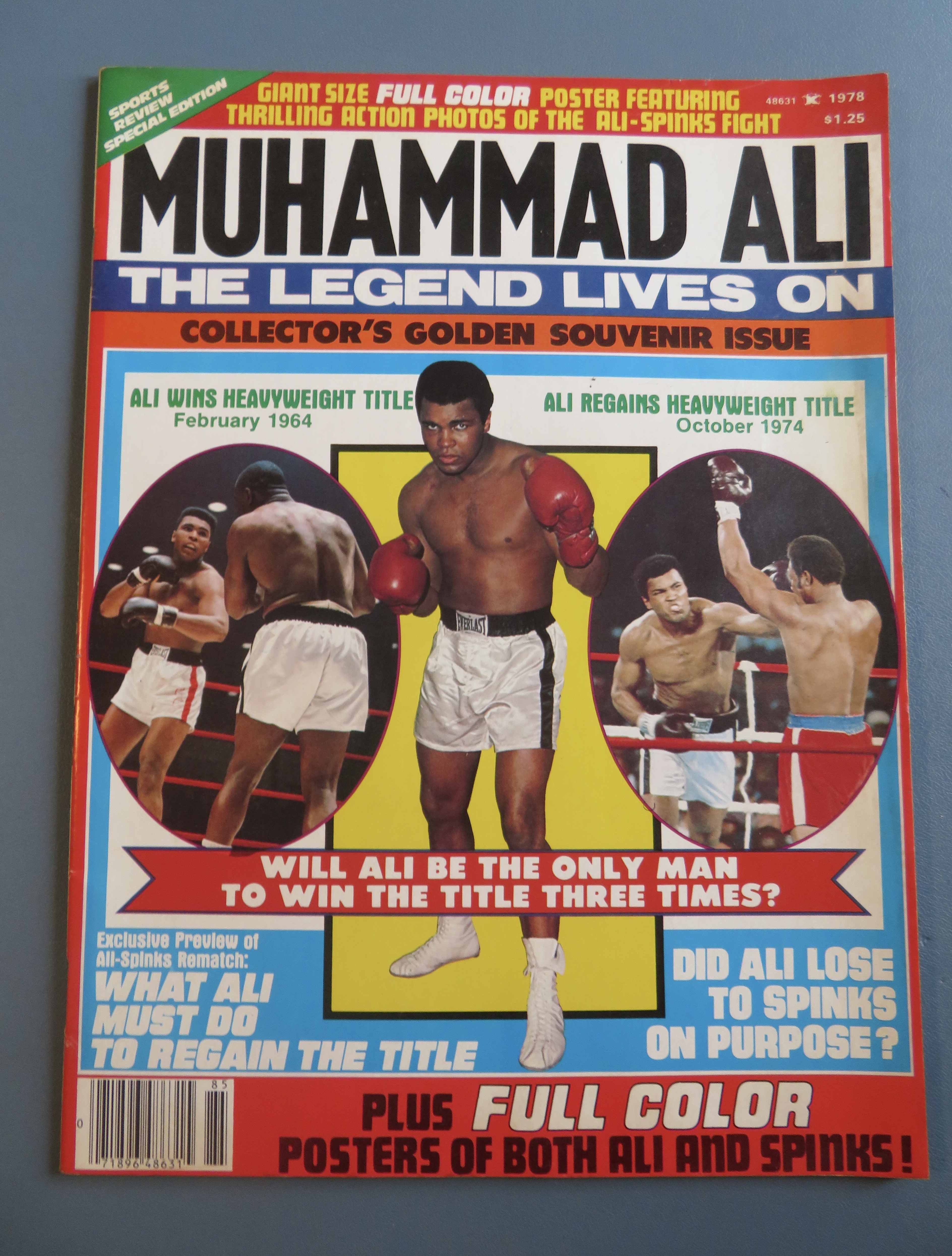 Muhammad Ali Magazine 1978 The Legend Lives On