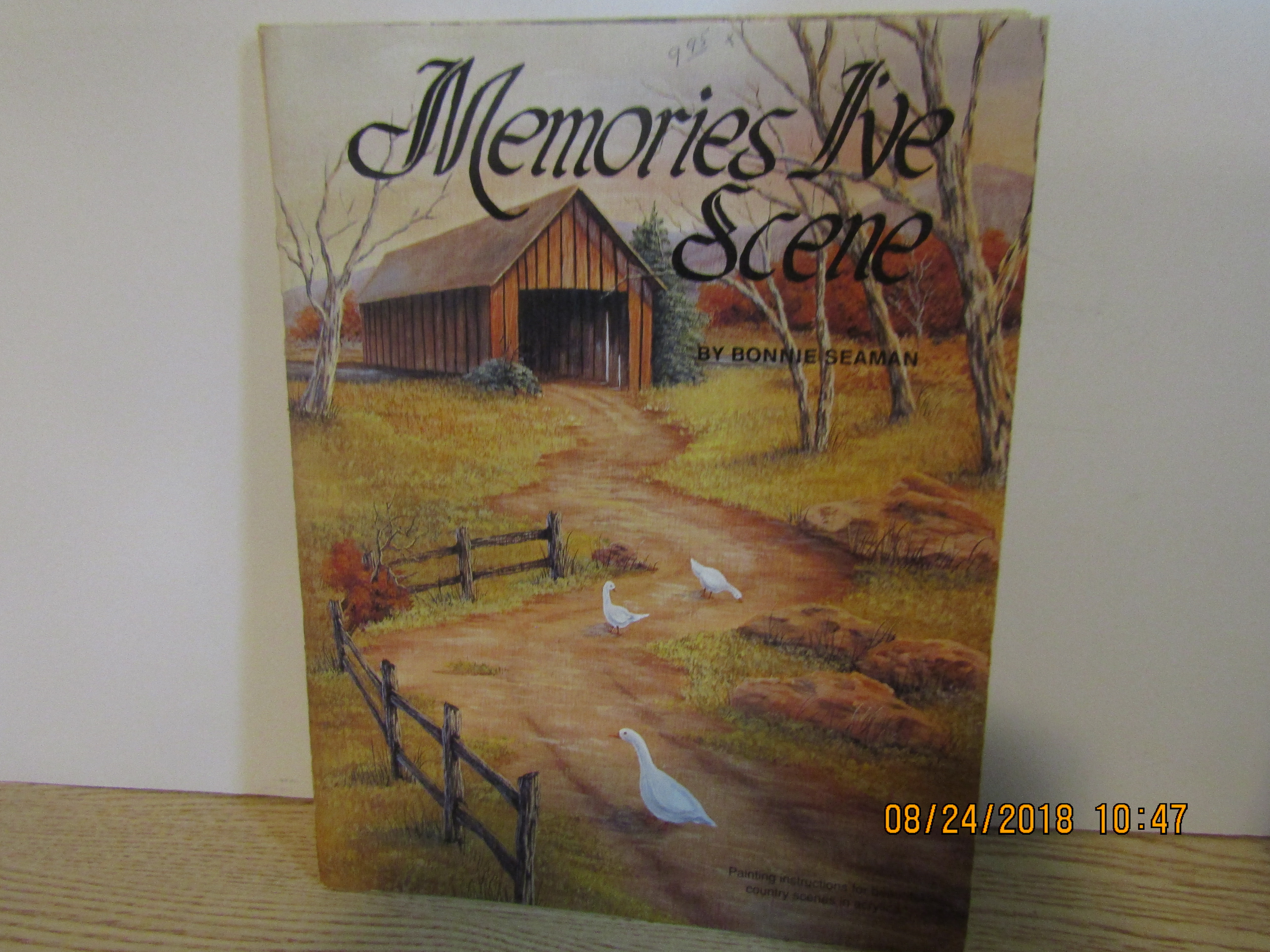 Bonnie Seaman Painting Book Memories I've Scene